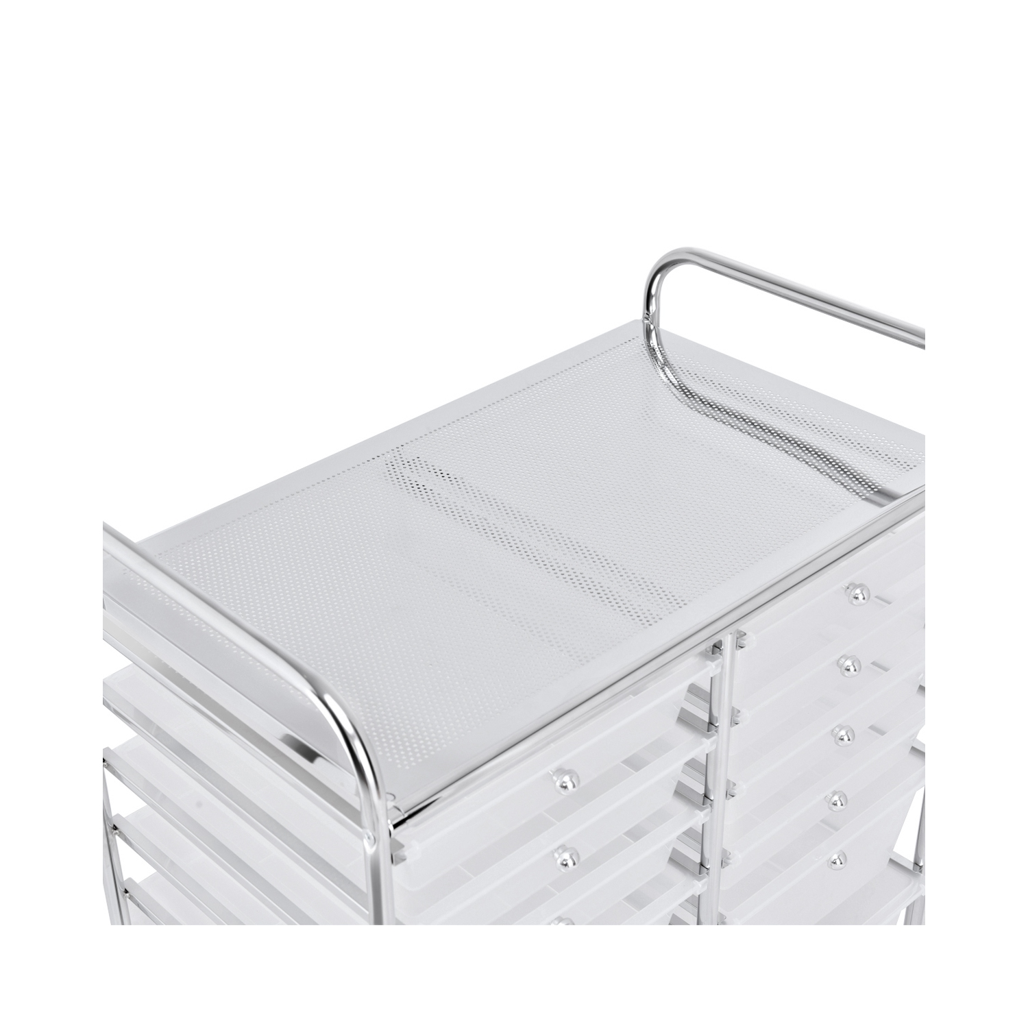 Topbuy 12 Drawer Rolling Storage Cart Organizer