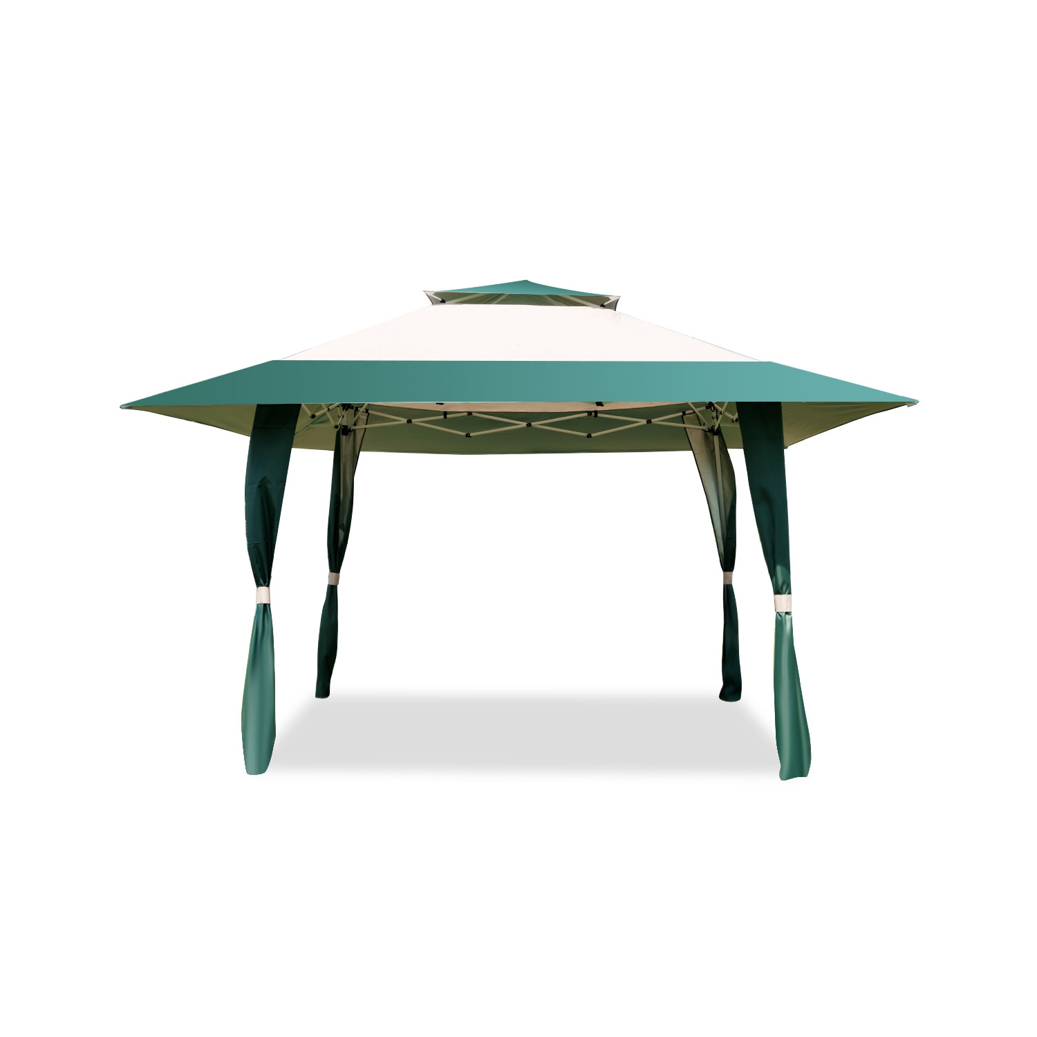 Topbuy 13' x13' Folding Gazebo Canopy Patio Outdoor Tent Beach Party Shade Shelter