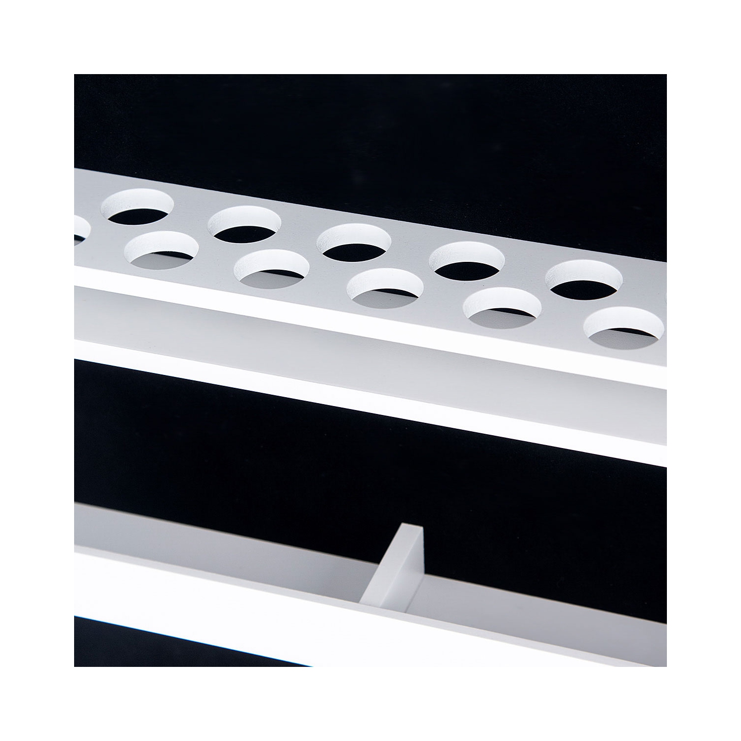 Topbuy Lockable Armoire Dressing Organizer Wall Door Mounted Mirrored Jewelry Cabinet w/ LED Lights