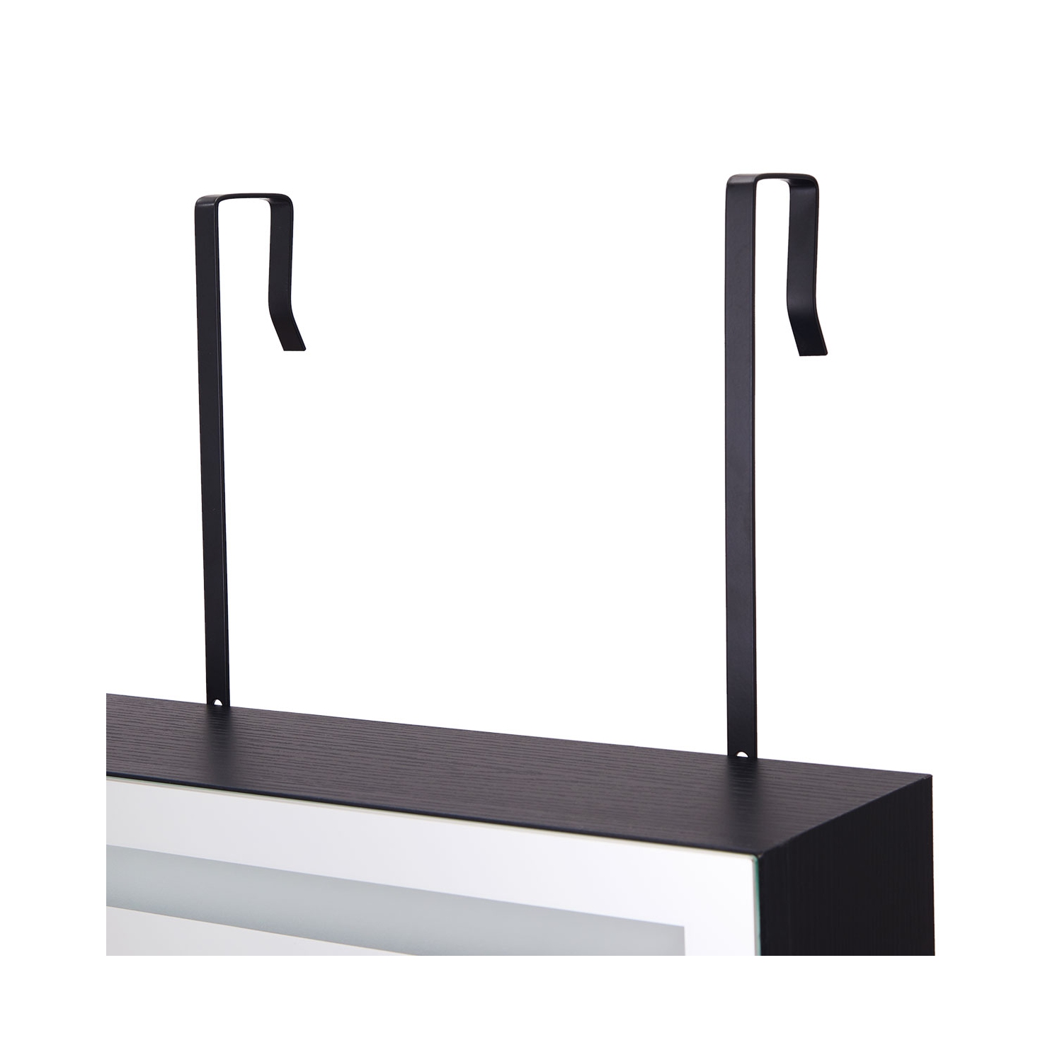 Casier de rangement à miroir pleine longueur pour armoire à bijoux verrouillable à DEL miroir de TopBuy