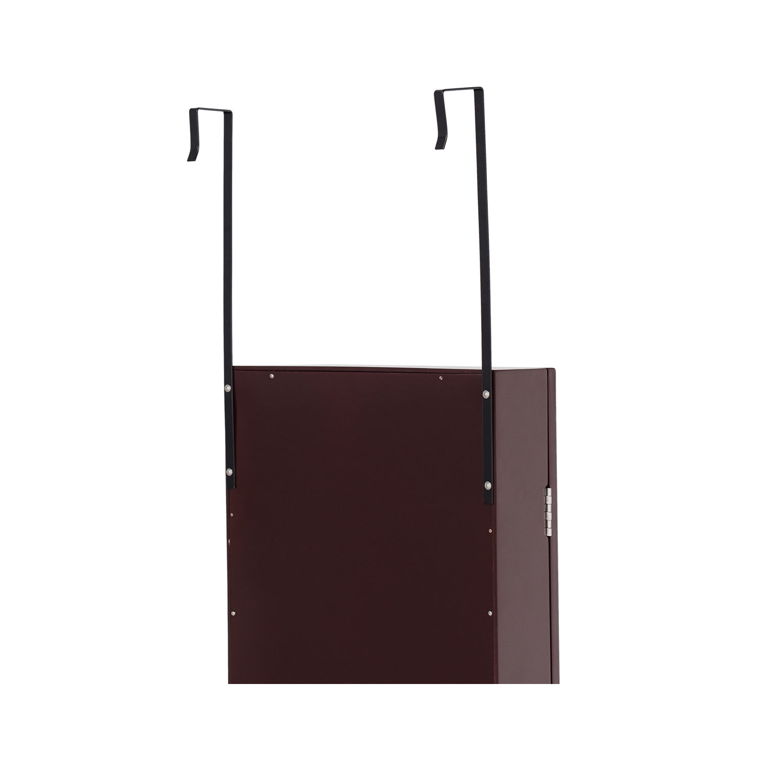 Armoire à bijoux avec porte murale miroir de TopBuy pour meuble de rangement debout pour salle de bain