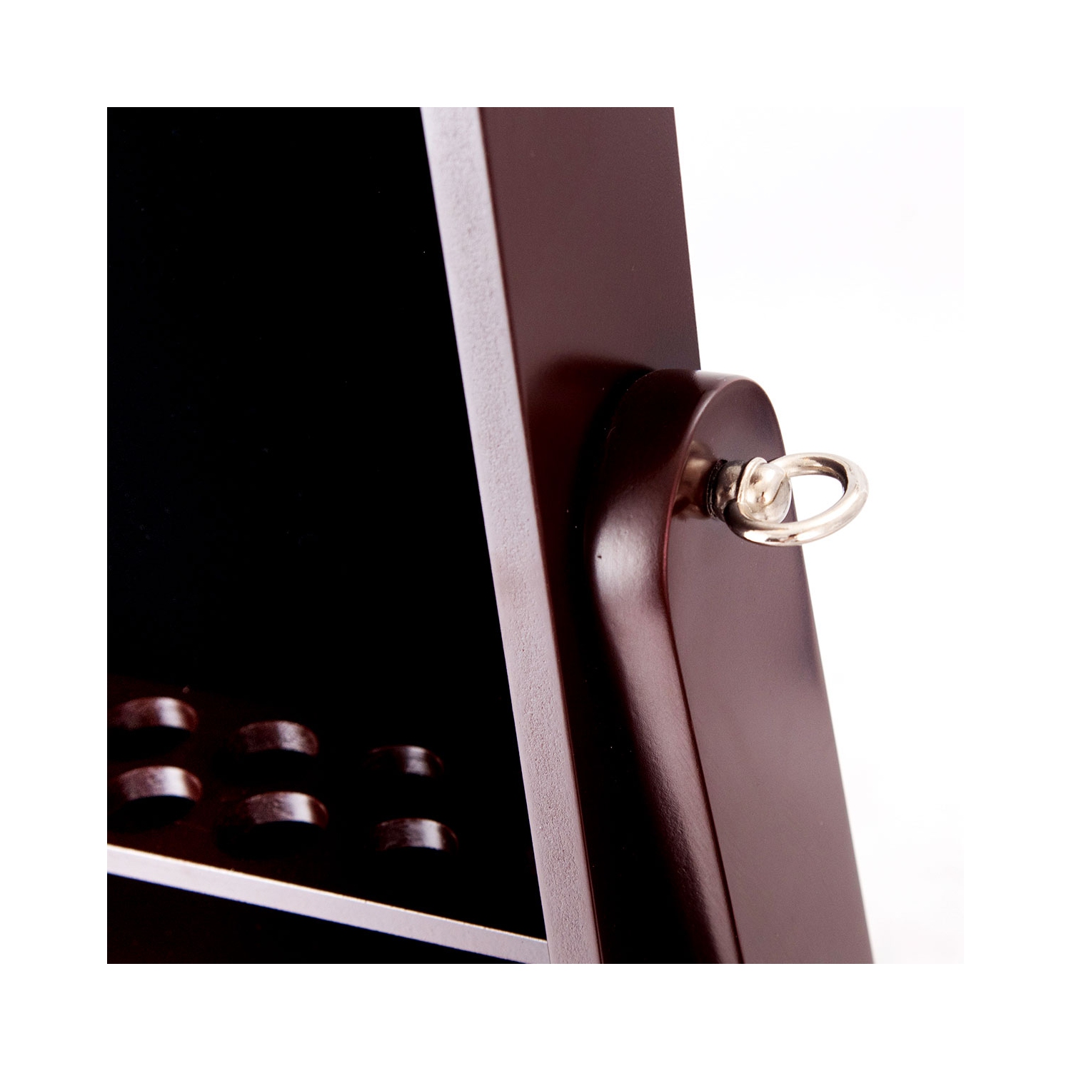 Armoire à bijoux miroir à DEL de TopBuy avec armoire pour dessus de commode autonome