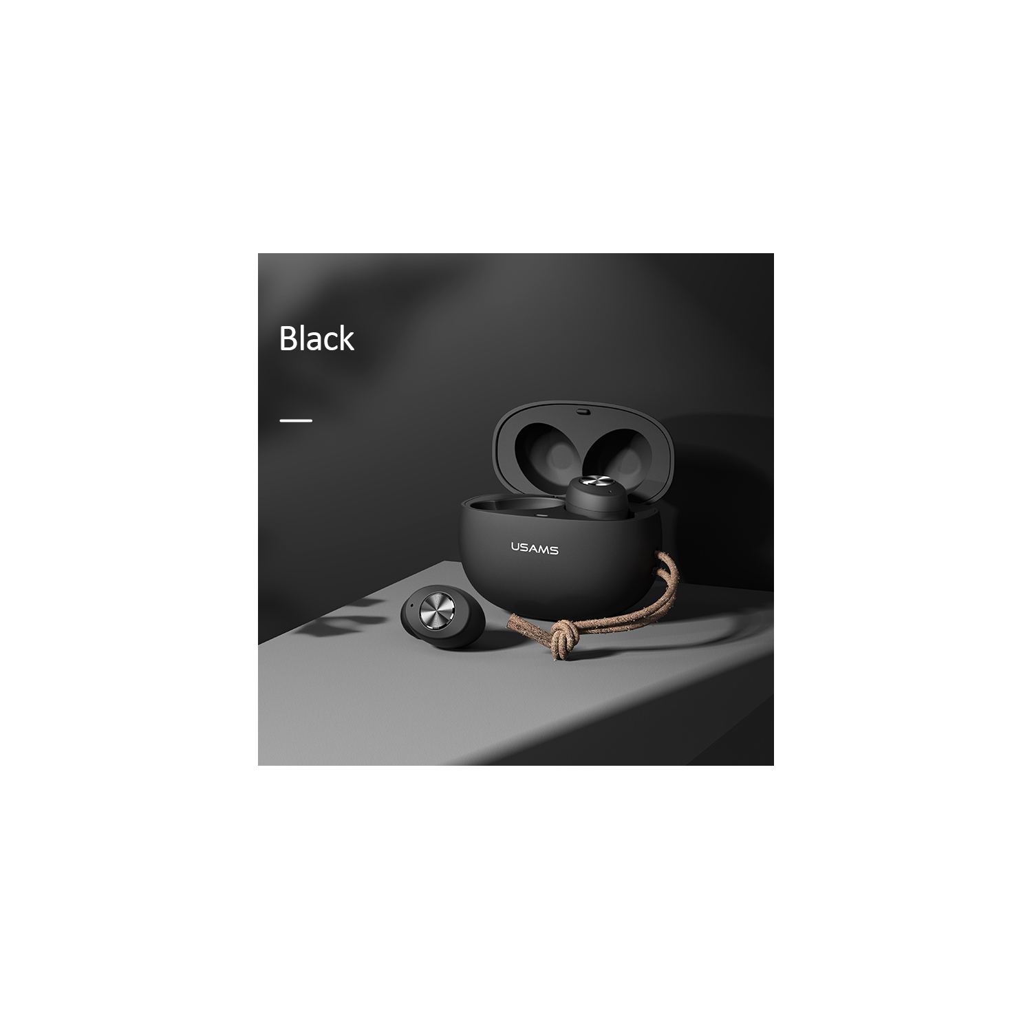 Véritables écouteurs sans fil Bluetooth 5.0 compatibles avec Android, Apple Airpod, PC. Commandes tactiles, son de basse super stéréo, durée de