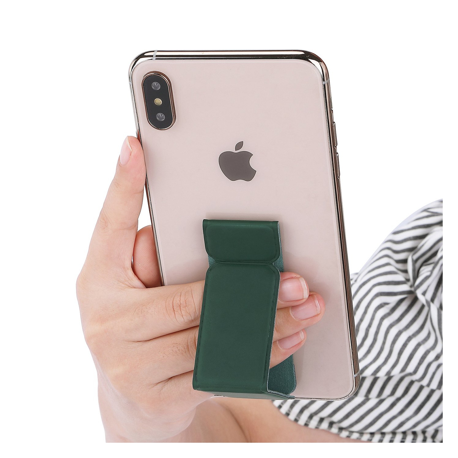 PANDACO Red Collapsible Folding Phone Grip & Stand