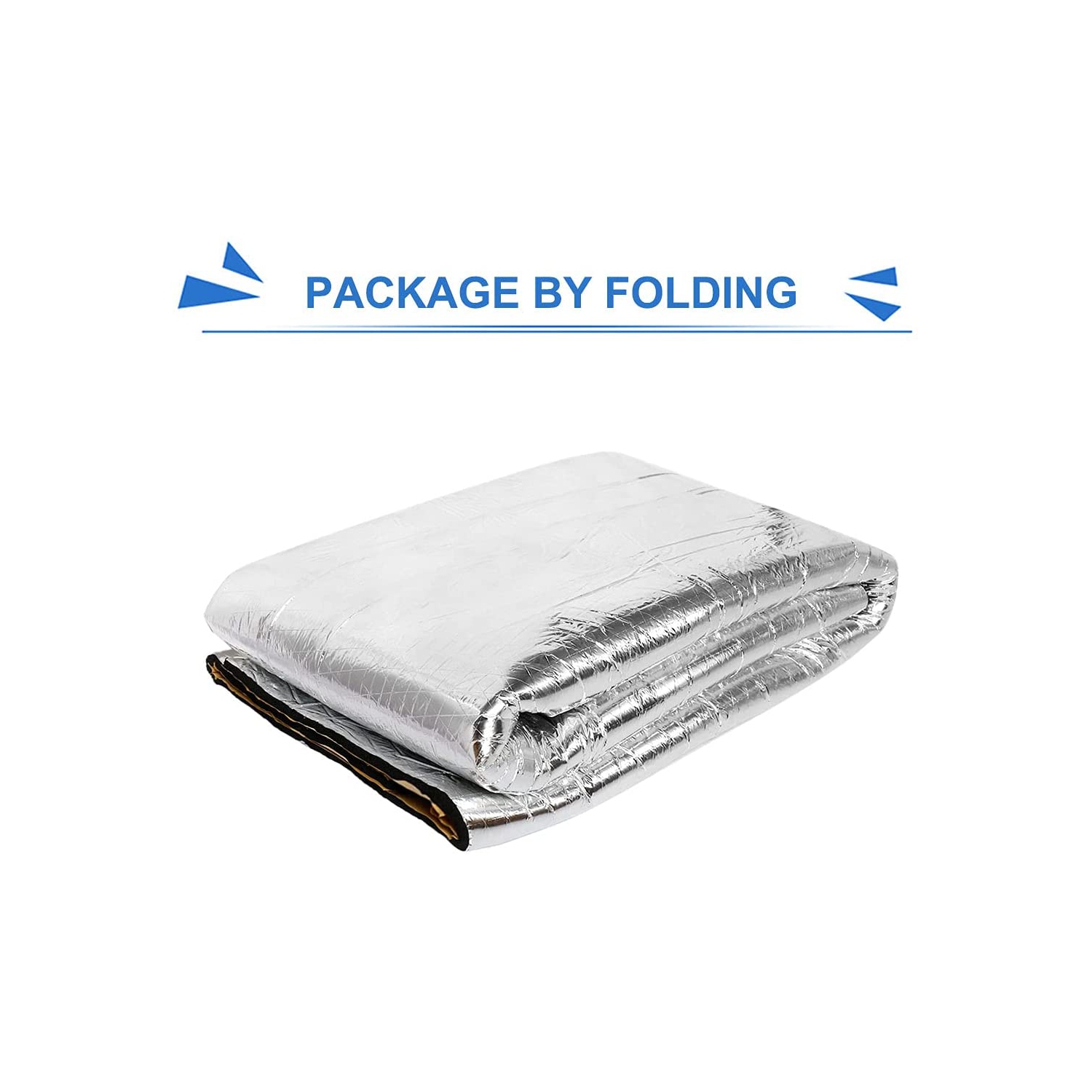 Écran thermique de 394 mil 21,51,3 m2 isolation sonore bruit isolation thermique amortissement sonore mat isolation sonore 78 x 40 po