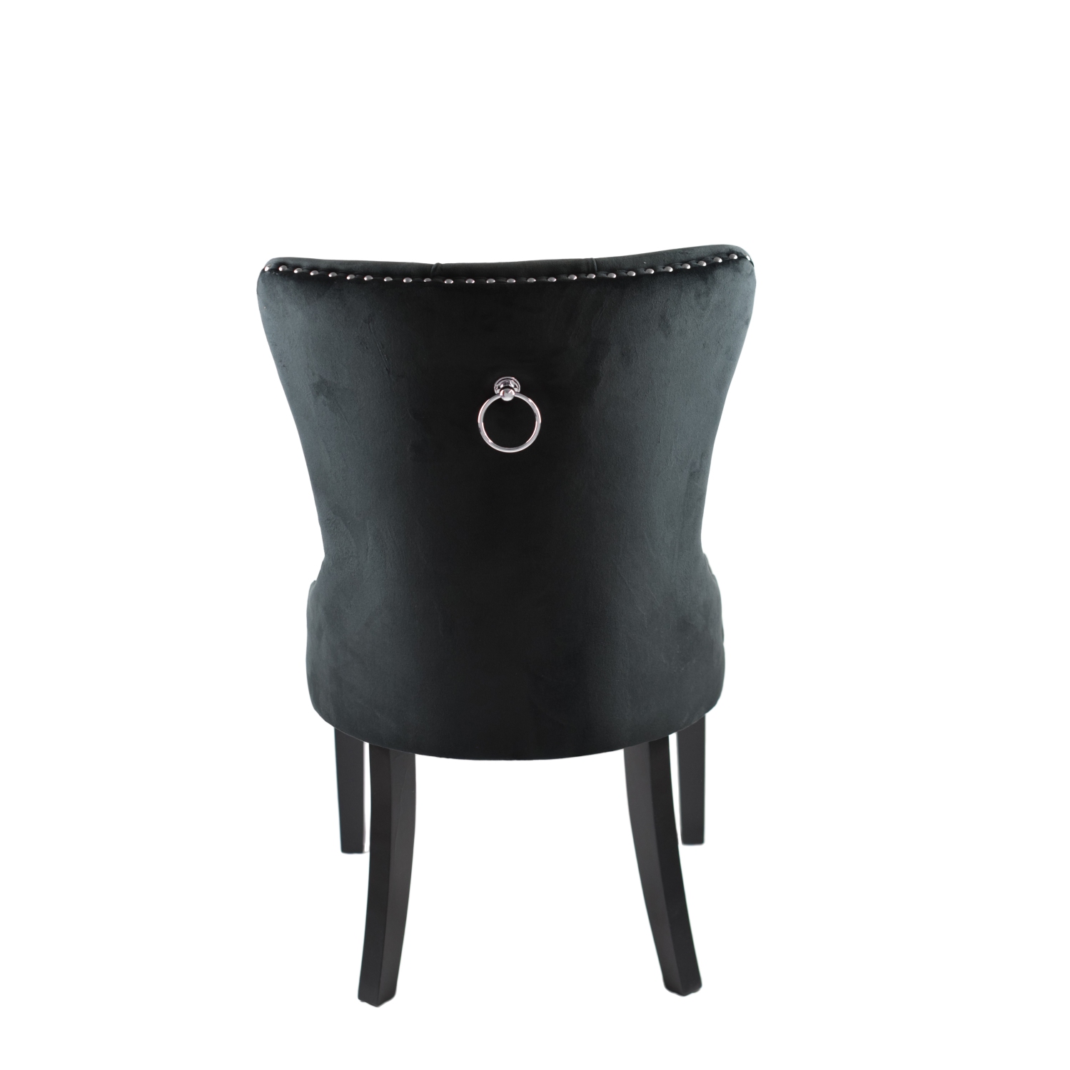 Madrid Black 5Pc Solid Wood Dining Set