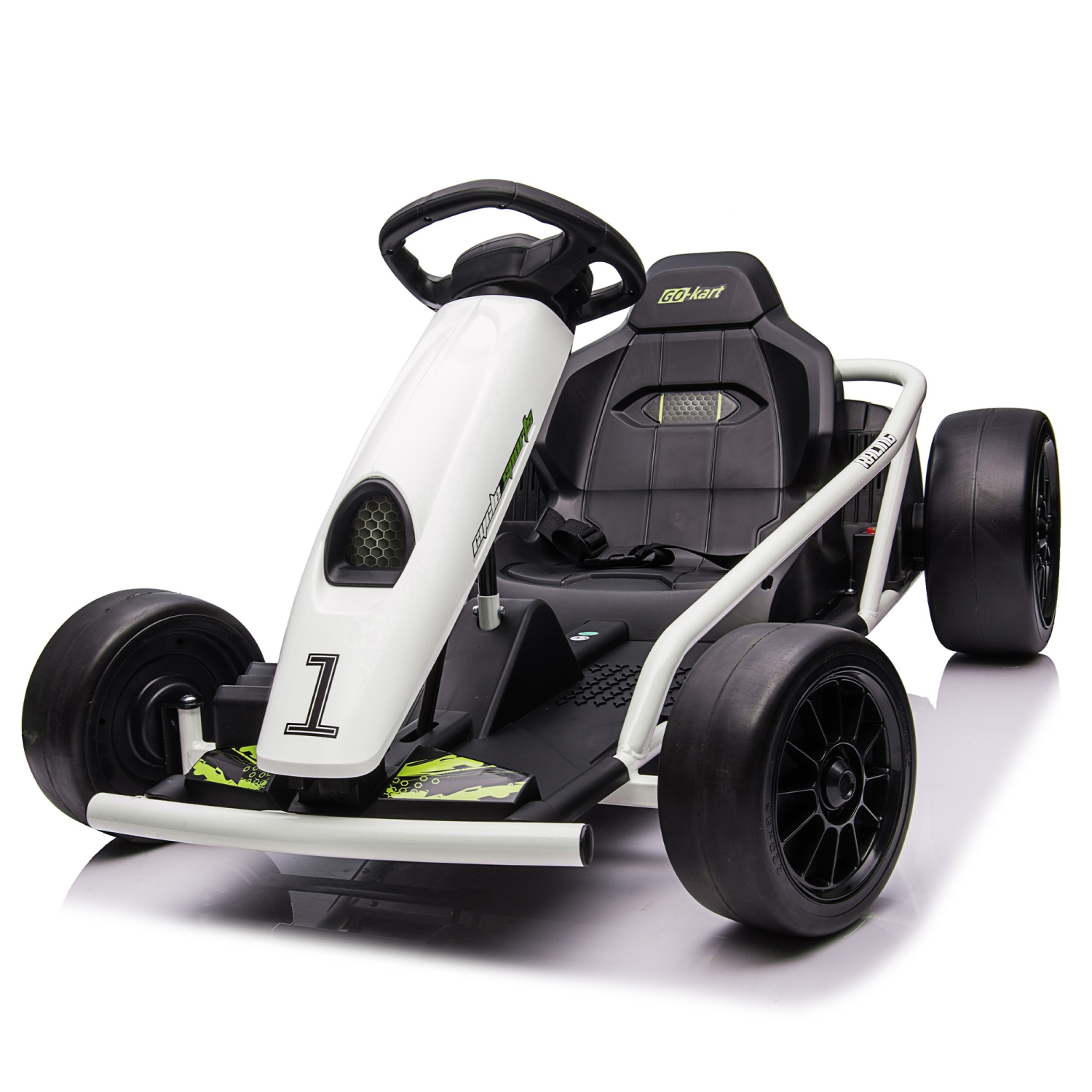 VOLTZ TOYS Electric GoKart, 24V Outdoor Racer Drifter Go Kart Drift Car for Kid and Adult, Upgraded Design