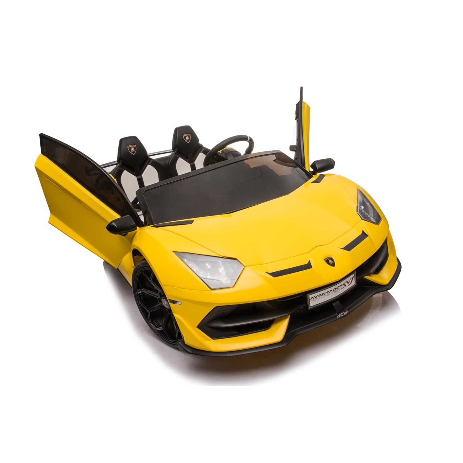 VOLTZ TOYS 2 Seater 24V Licensed Lamborghini Aventador SVJ 24V Drifter Electric Kids' Ride-On Car with Parental Remote Control and DRIFT FUNCTION