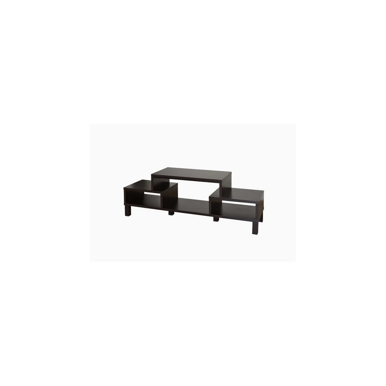 Bowery Hill Modern Wood TV Stand for TVs up to 60'' in Black