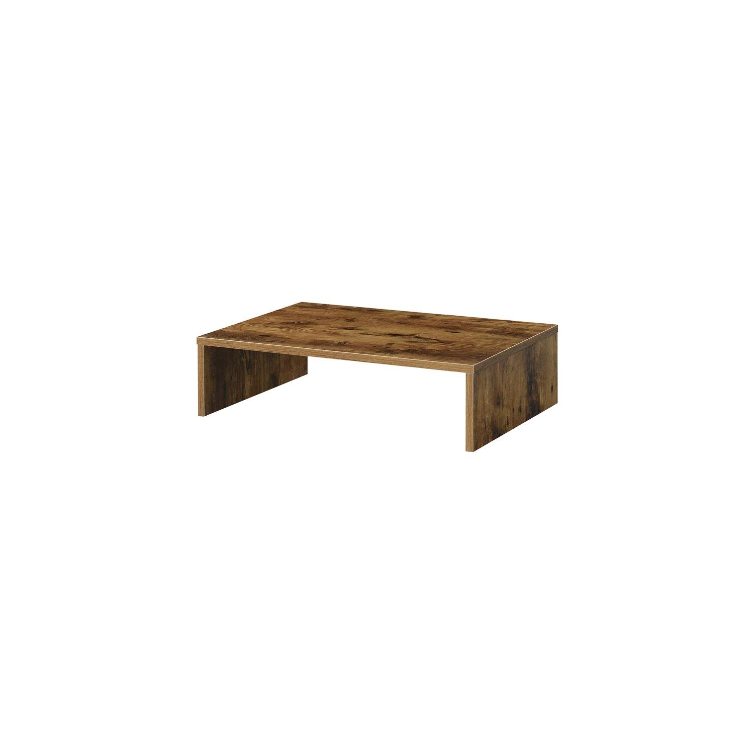 Convenience Concepts Designs2Go Small TV/Monitor Riser in Nutmeg Wood Finish