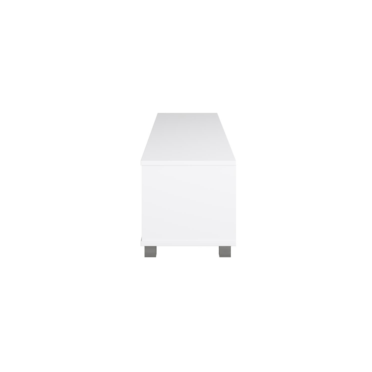 CorLiving Hollywood White Wood TV Stand for TV's up to 85"