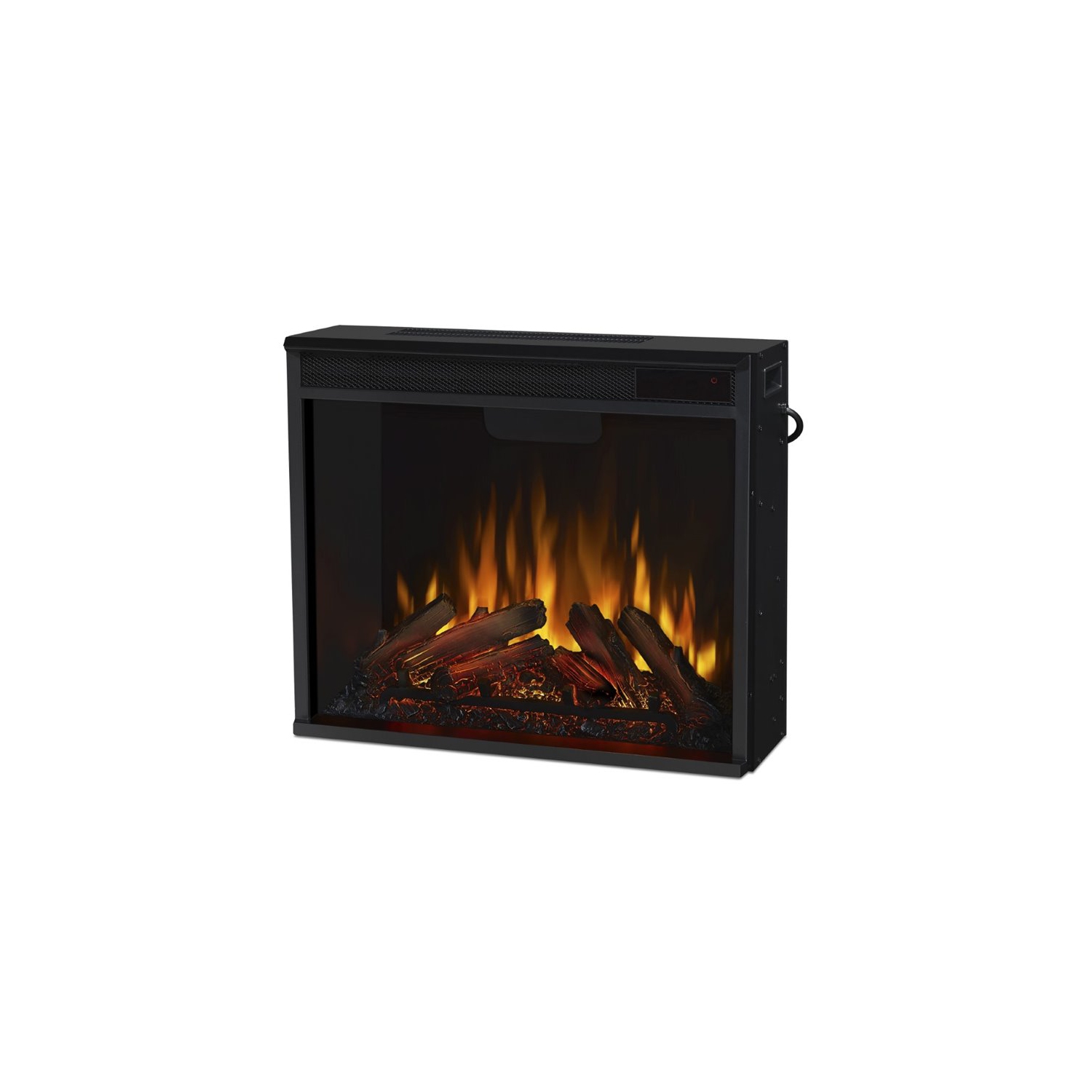 Real Flame Lynette Corner Fireplace TV Stand in White