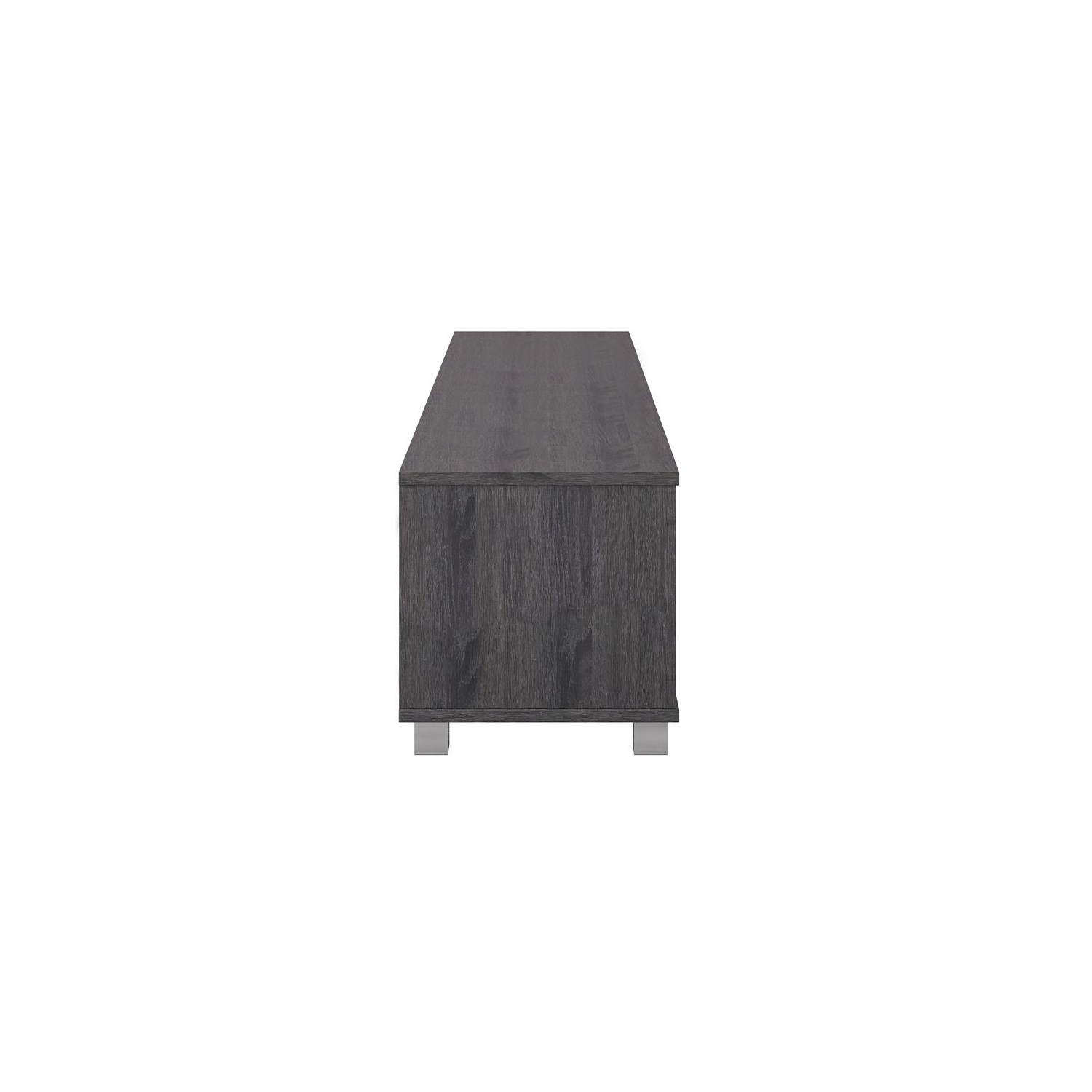 Meuble en bois gris Hollywood de CorLiving pour téléviseur de 85 po ou moins