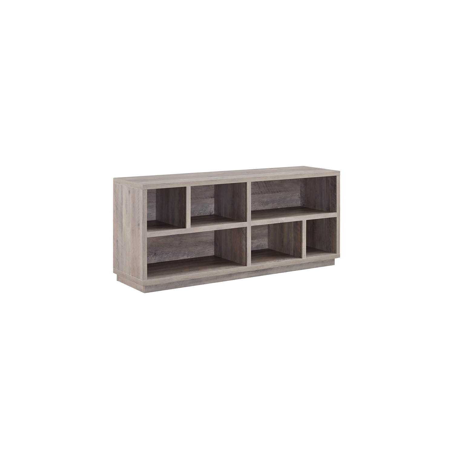 Henn&Hart 58" Gray Oak TV Stand
