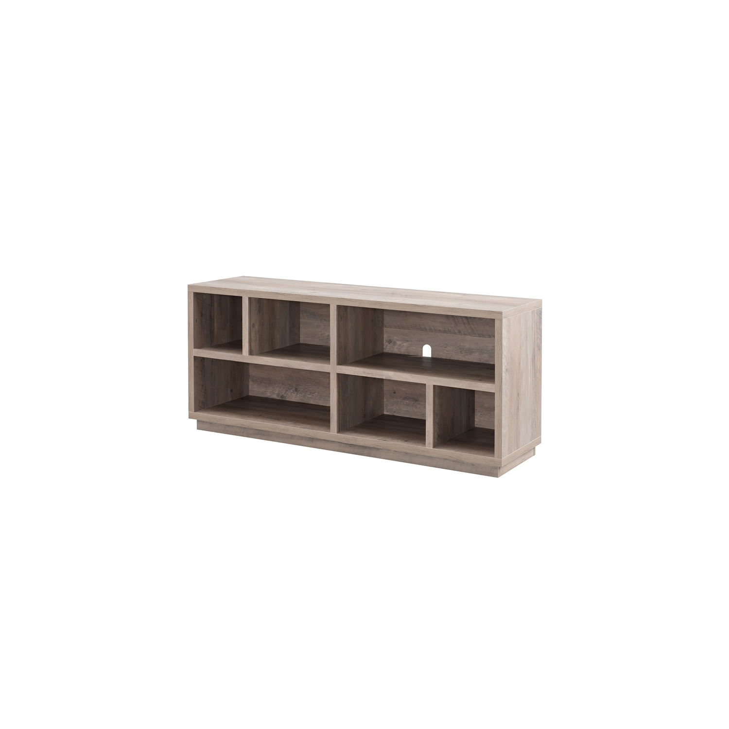 Henn&Hart 58" Gray Oak TV Stand