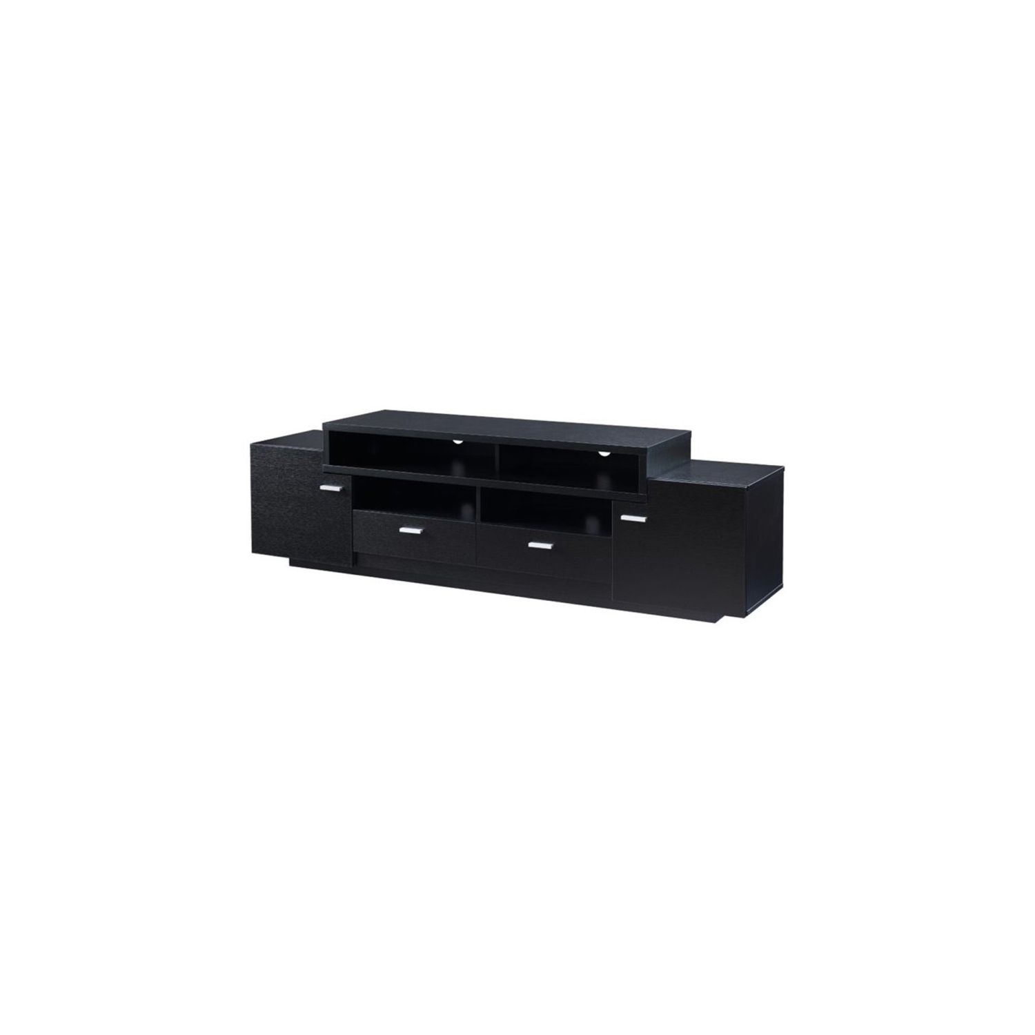 Pemberly Row 72" TV Stand in Black