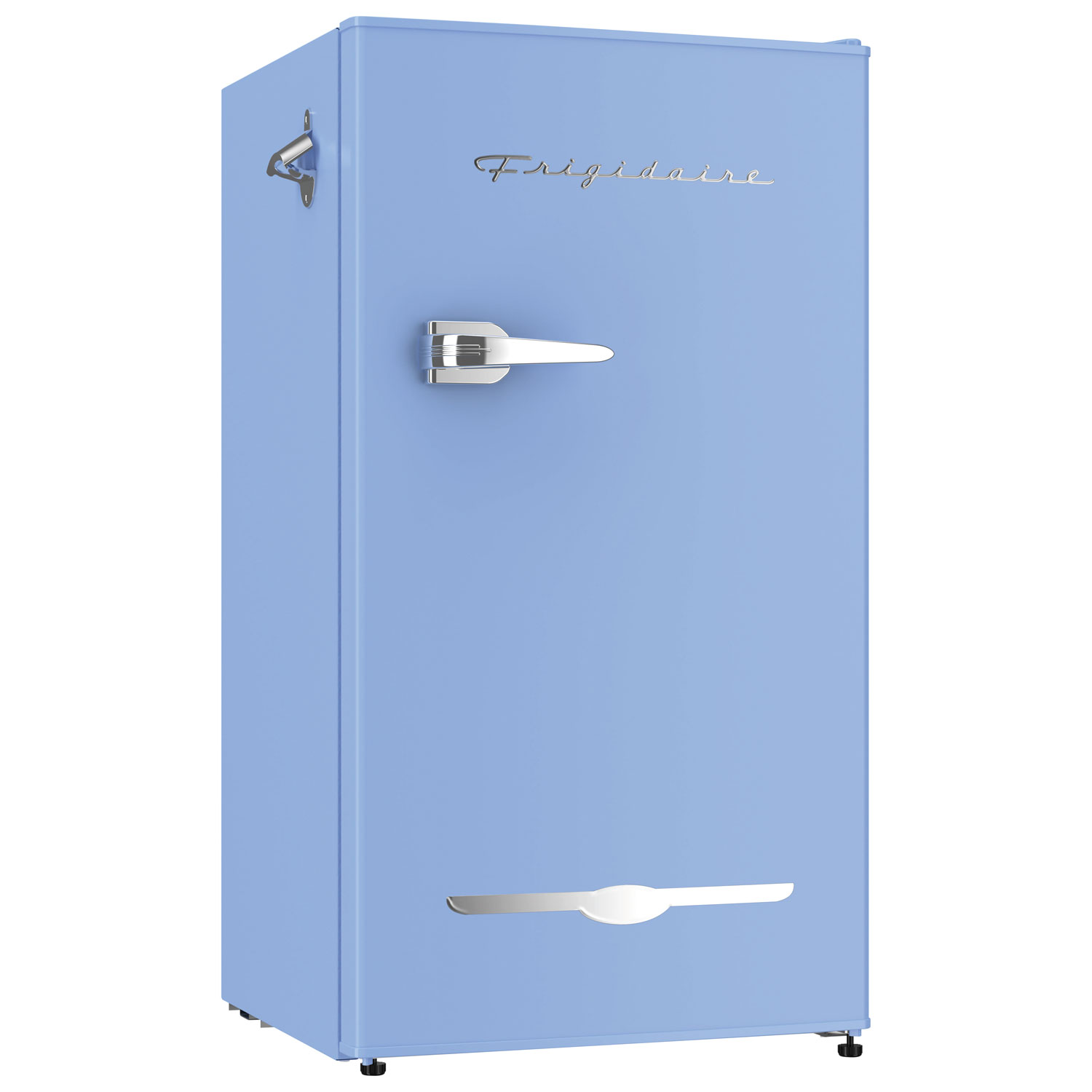 Frigidaire Retro EFR376 Mini-bar réfrigérateur de 3,2 pi3 avec ouvre-bouteille latéral - Bleu