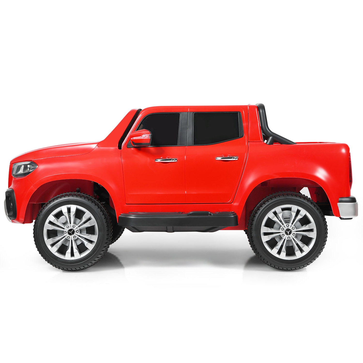 Topbuy 2-Seater Electric Kids Ride On Car Licensed Benz Toy Car with Remote Control Red