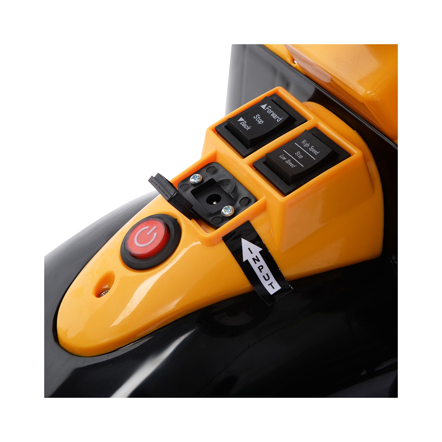 Topbuy Electric Kids Ride On Toy Car Excavator Truck Digger Scooter w/ Front Loader