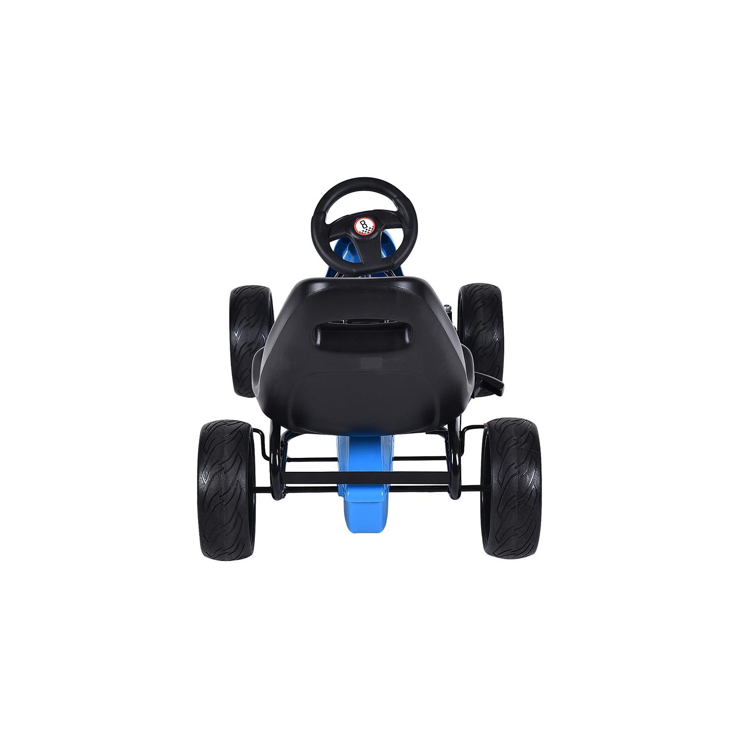 Topbuy Go Kart Kids Bike Ride on Toys with 4 Wheels and Aadjustable Seat Blue