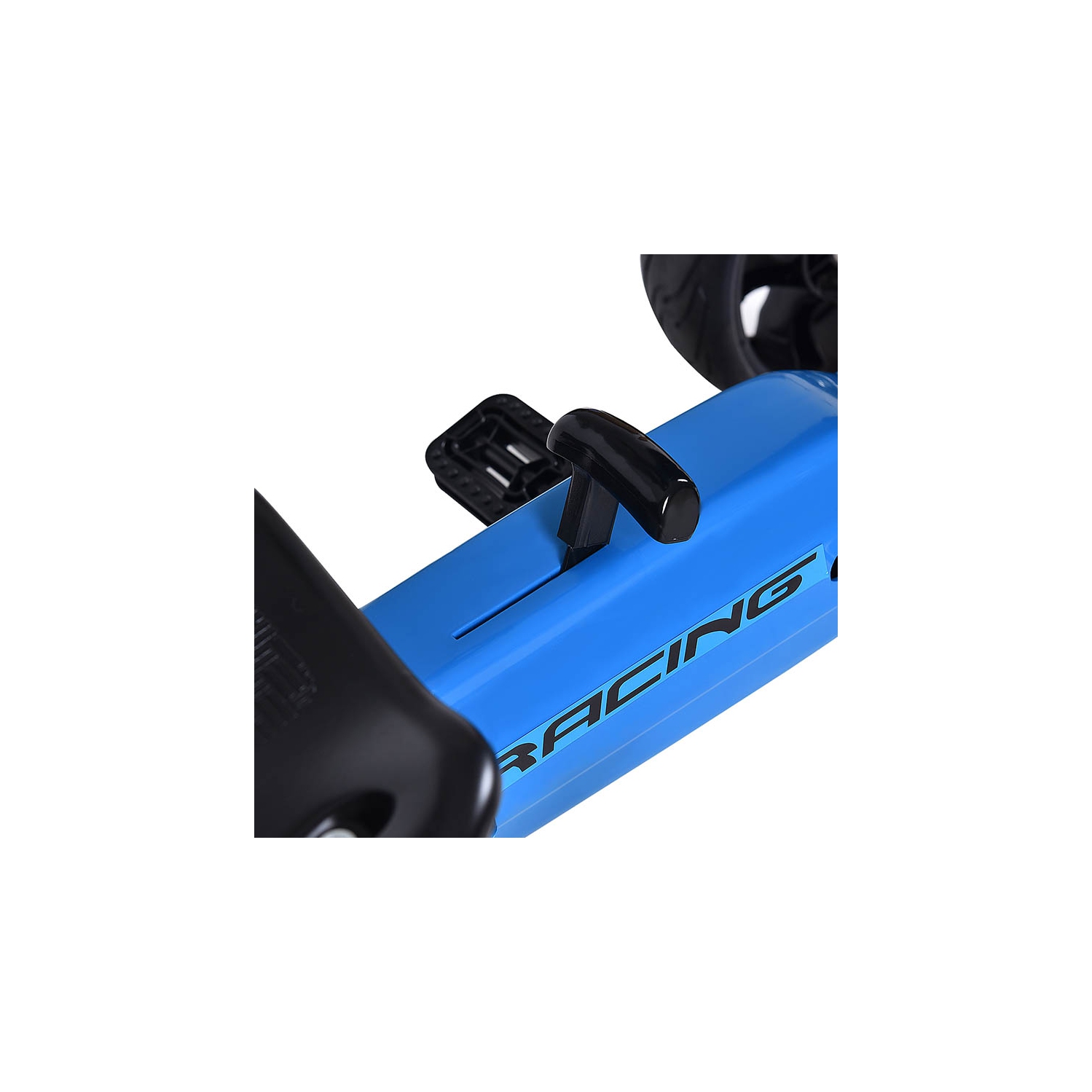 Topbuy Go Kart Kids Bike Ride on Toys with 4 Wheels and Aadjustable Seat Blue