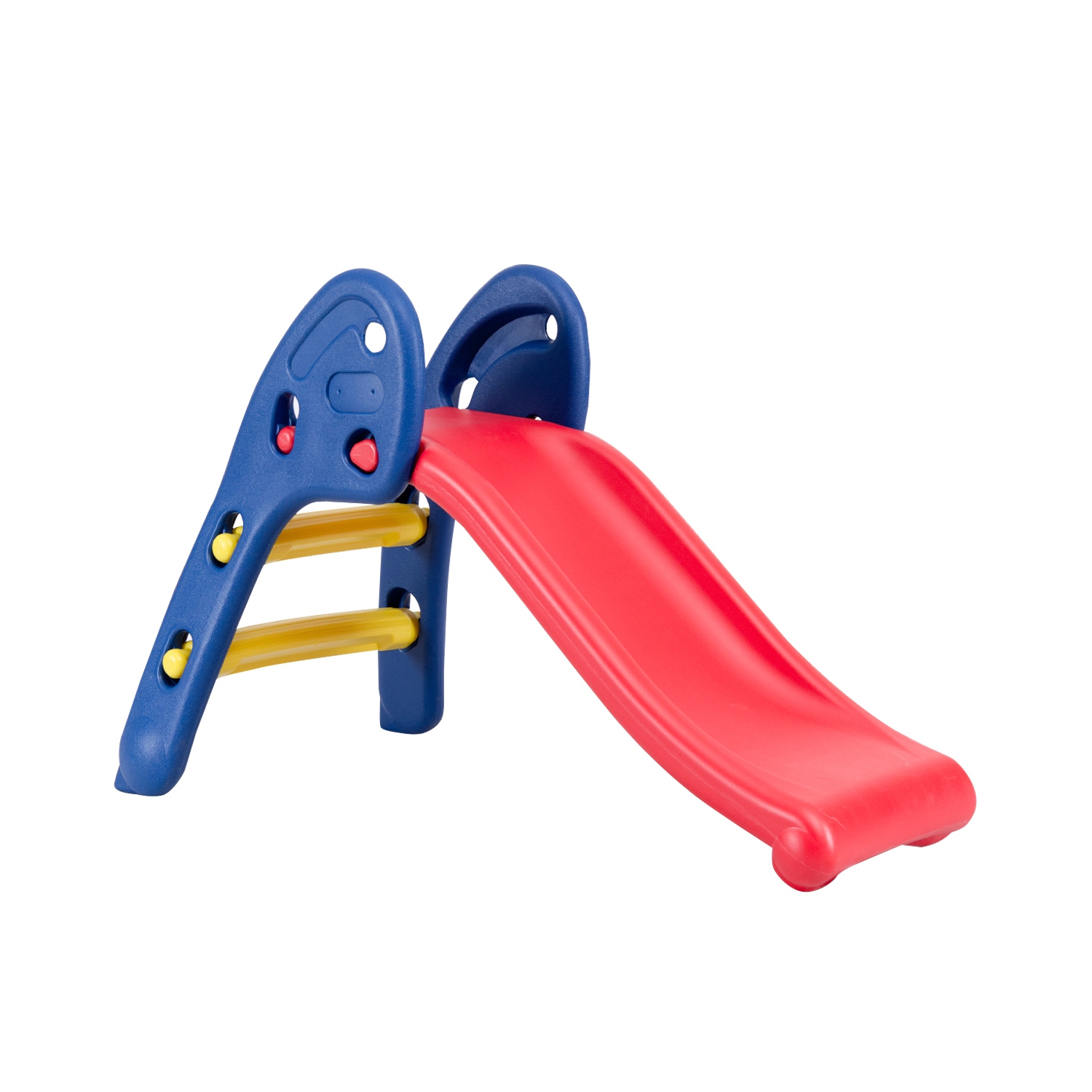 Topbuy Children's Folding Up-down Slide Plastic Fun Toy for Kids