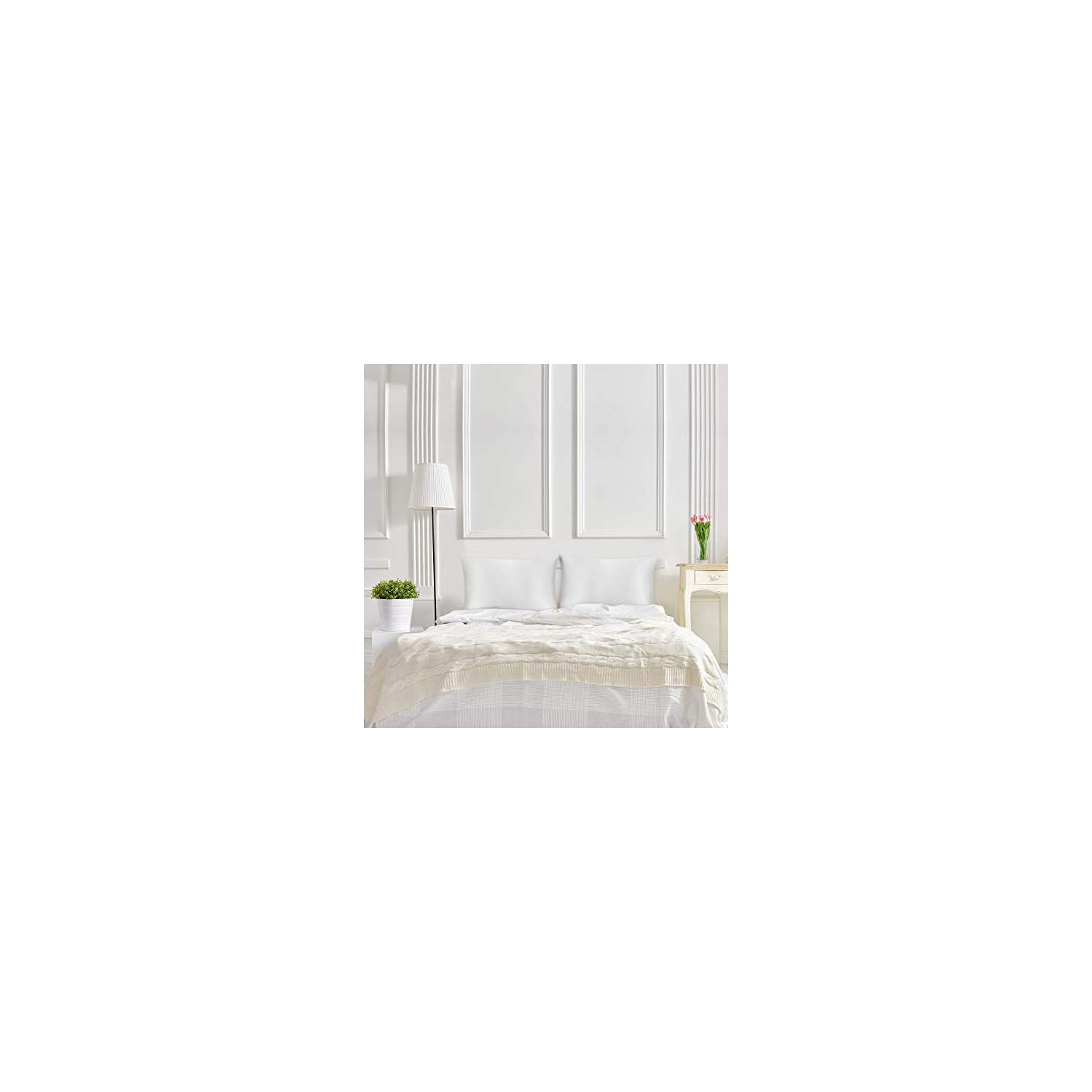 JINAMART Silky Satin Pillowcase - Ultra-Soft Satin Pillow Cases for Hair and Skin | Hypoallergenic Pillows Case with Hidden Zipper Closure