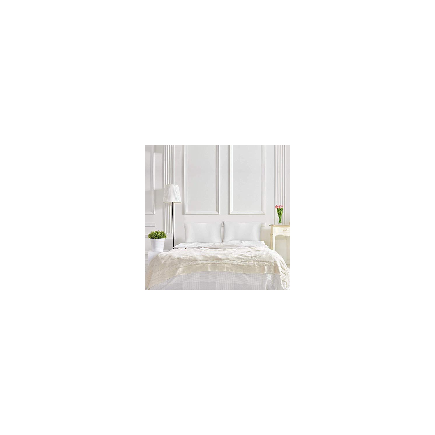 JINAMART Silky Satin Pillowcase - Ultra-Soft Satin Pillow Cases for Hair and Skin | Hypoallergenic Pillows Case with Hidden Zipper Closure