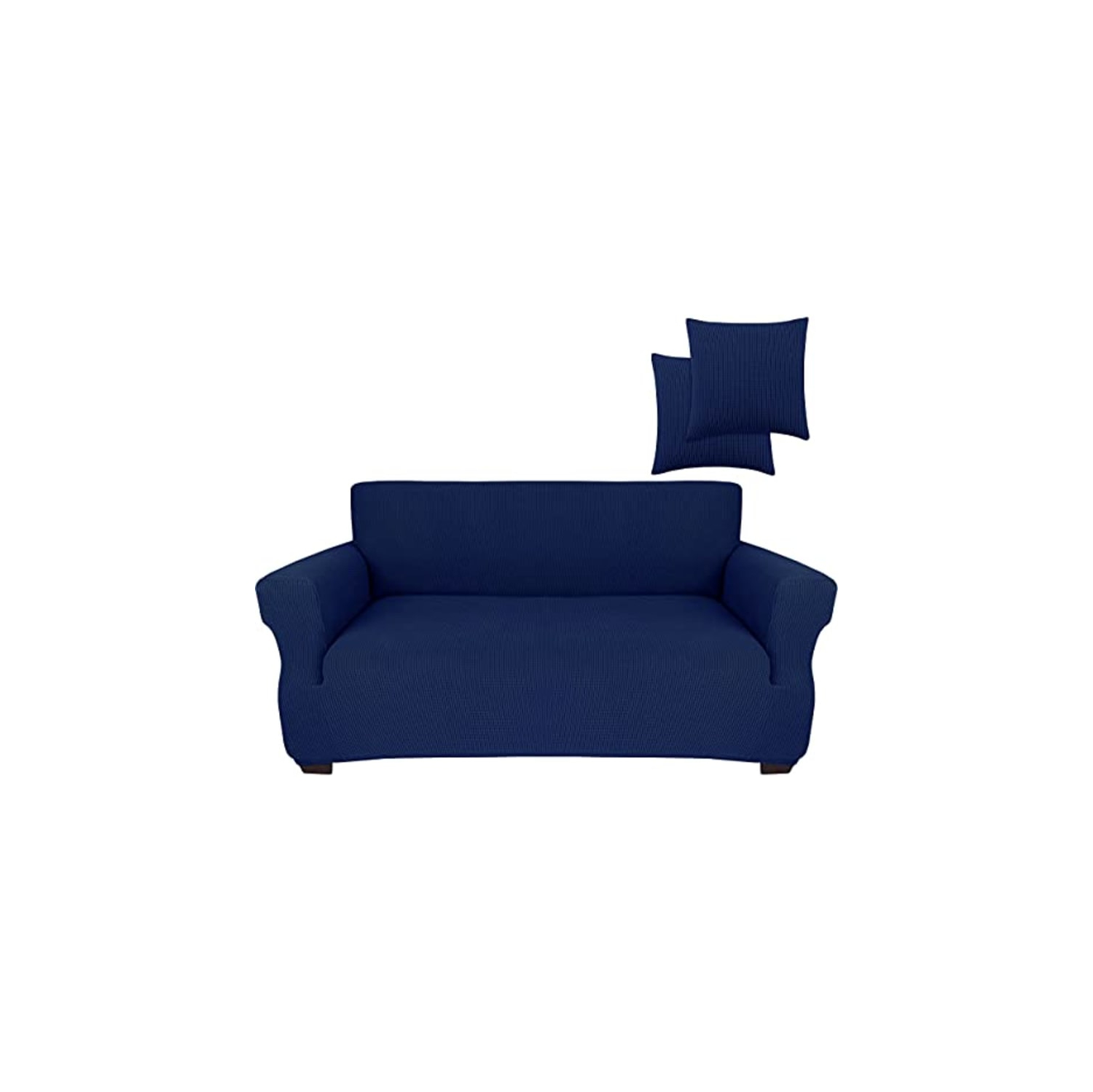 Jinamart Loveseat Slipcover Stretch Elastic Couch Cover Sofa 2 Seat, 1-Piece