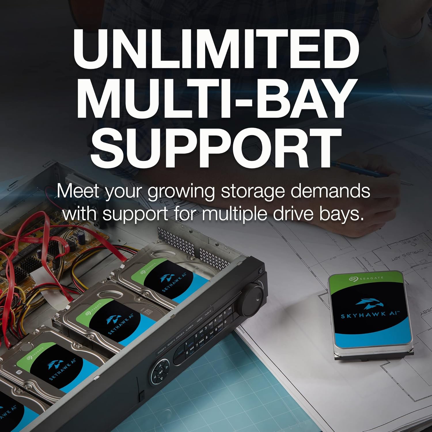 Disque dur Seagate SkyHawk ai ST10000VE001 ST10000VE001