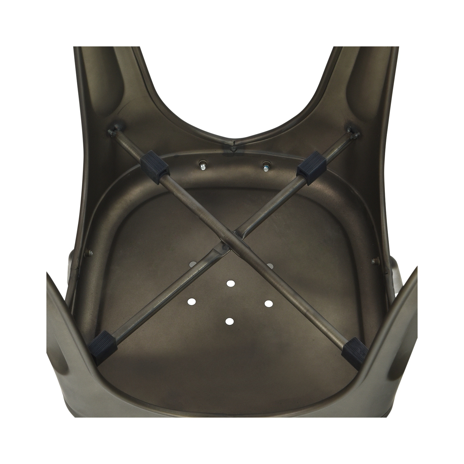 Ensemble de 4 chaises de patio empilables Café de TopBuy