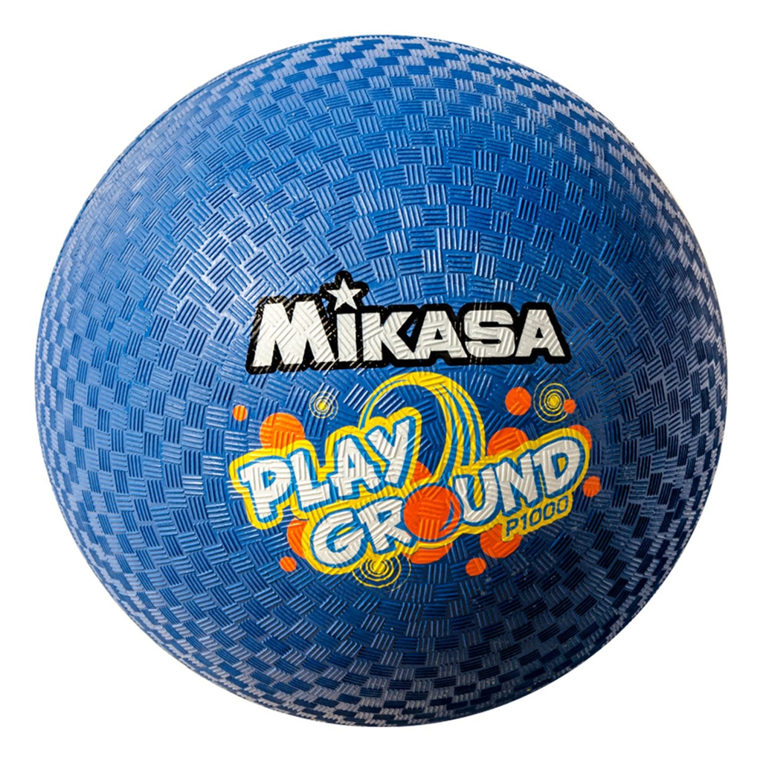 Mikasa – ballon de jeu de la série P1000 en caoutchouc pour jeunes joueurs, bleu, 10 po