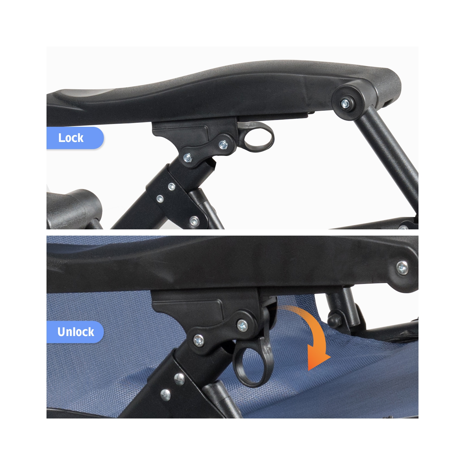 Topbuy Oversized Zero Gravity Lounge Chair Folding Recliner w/ Cup Holder & Pillow Navy Blue Wine Beige Black