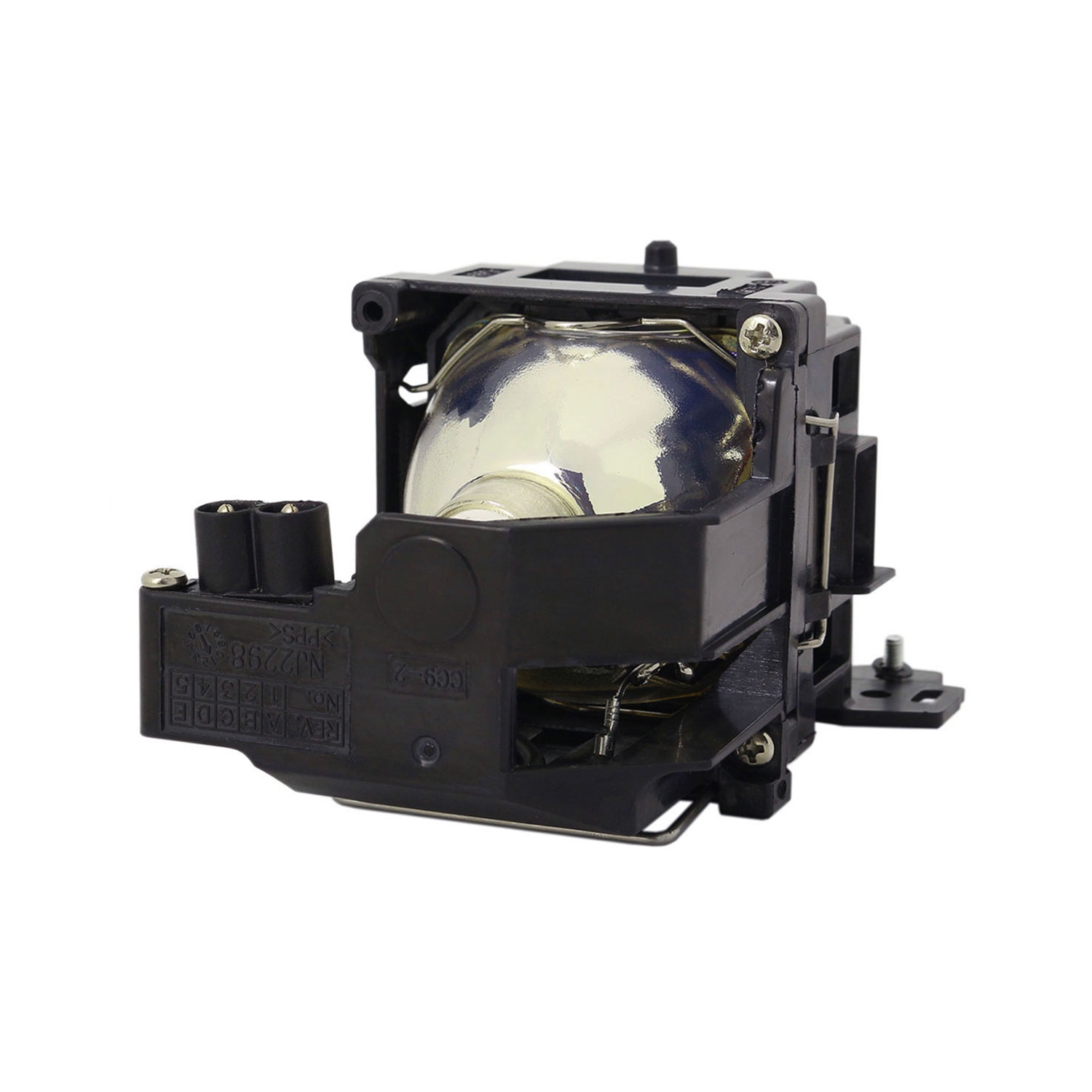 Jaspertronics™ Original Lamp & Housing for the Hitachi CP-X265 Projector - 1 Year Warranty