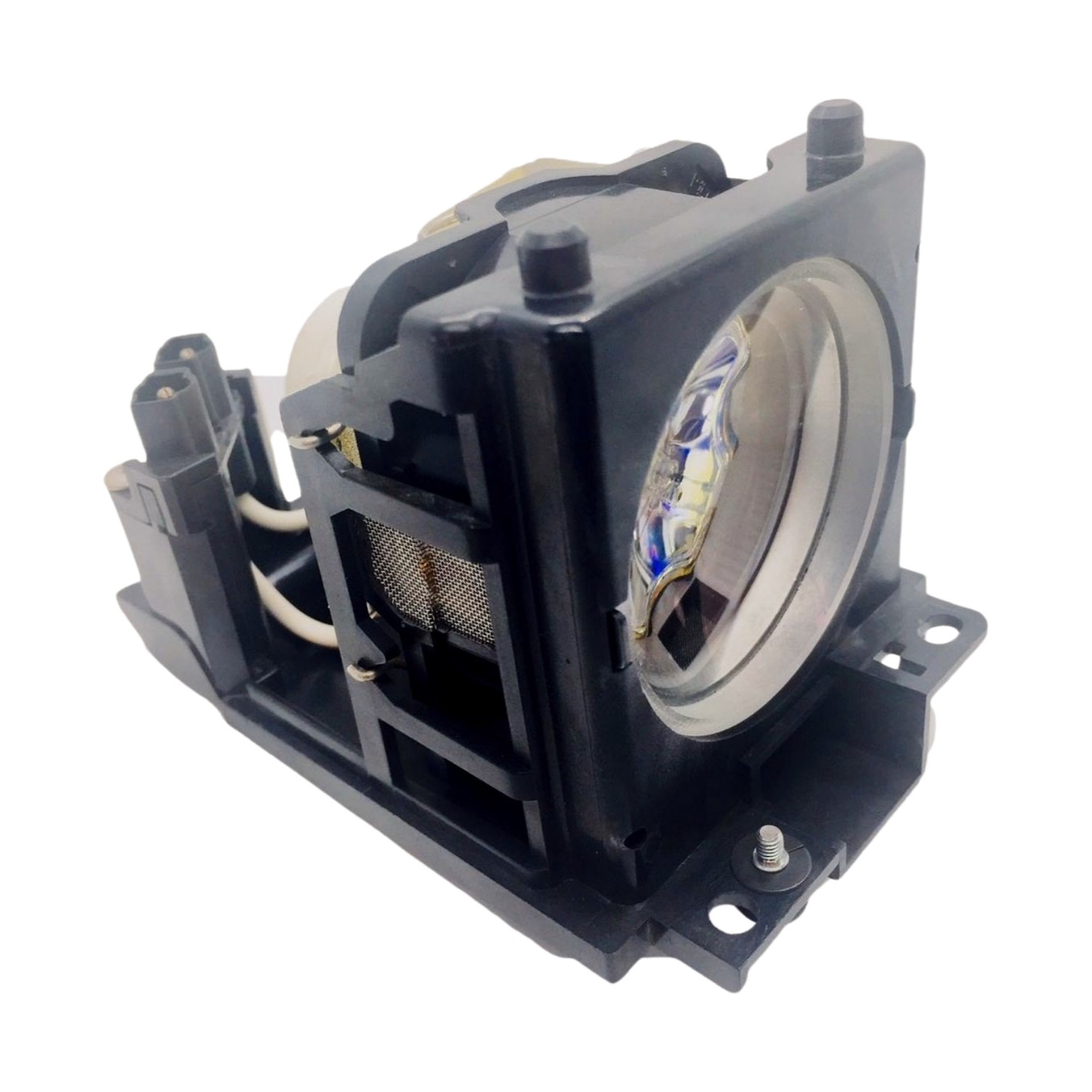 Jaspertronics™ Original Lamp & Housing for the Hitachi CP-X443 Projector - 1 Year Warranty
