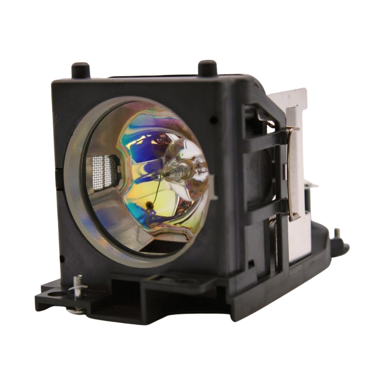 Jaspertronics™ Original Lamp & Housing for the Hitachi CP-X443 Projector - 1 Year Warranty