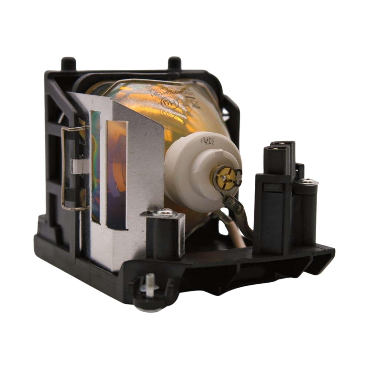 Jaspertronics™ Original Lamp & Housing for the Hitachi CP-X443 Projector - 1 Year Warranty