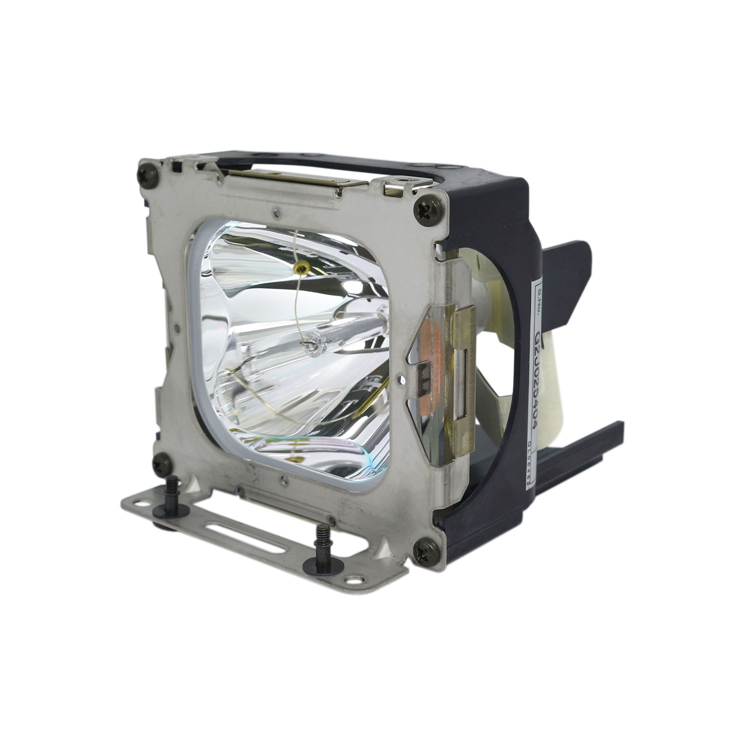Jaspertronics™ Original Lamp & Housing for the Hitachi CP-X935W Projector - 1 Year Warranty