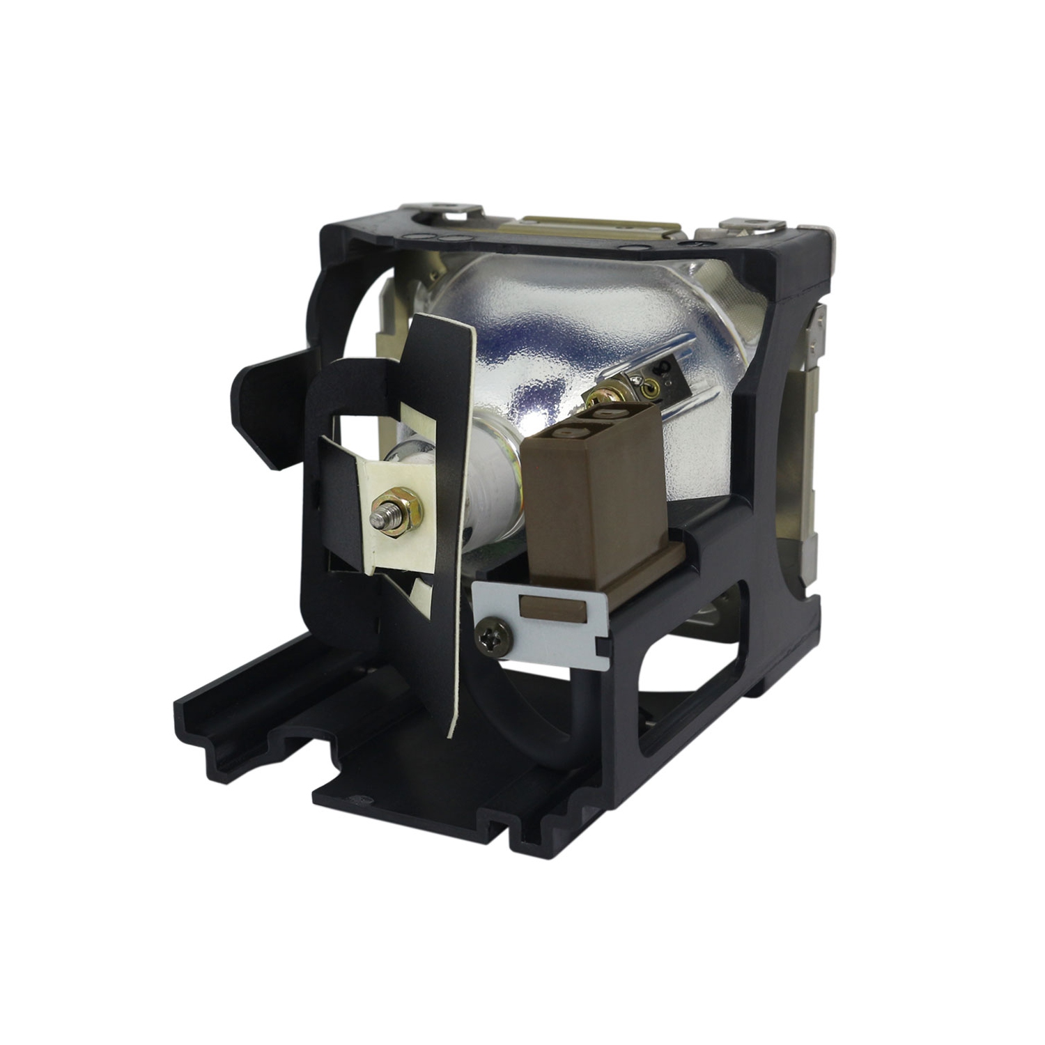 Jaspertronics™ Original Lamp & Housing for the Hitachi CP-X935W Projector - 1 Year Warranty