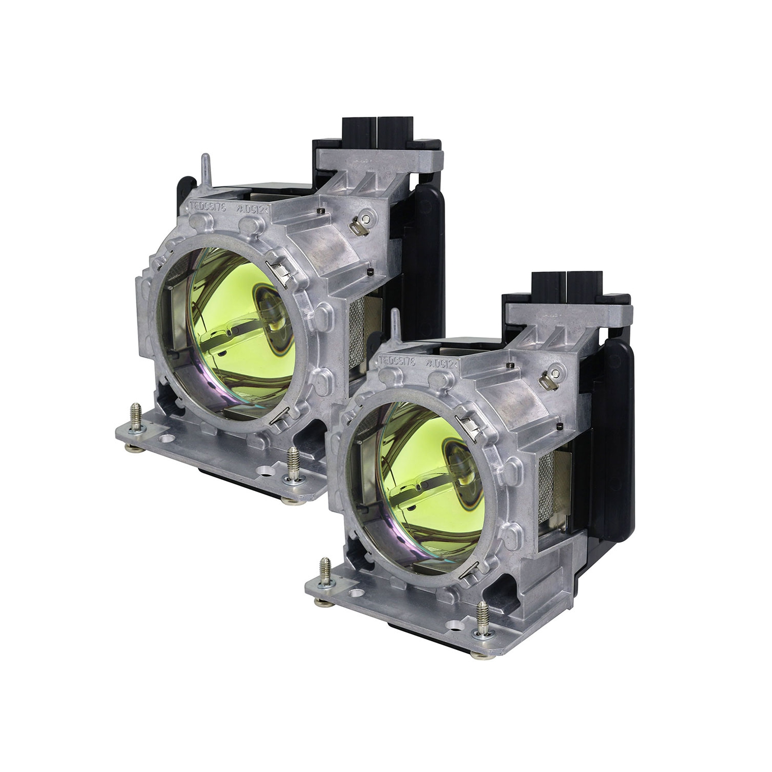 Jaspertronics™ Original Lamp & Housing TwinPack for the Panasonic PT-DZ8700U Projector - 1 Year Warranty