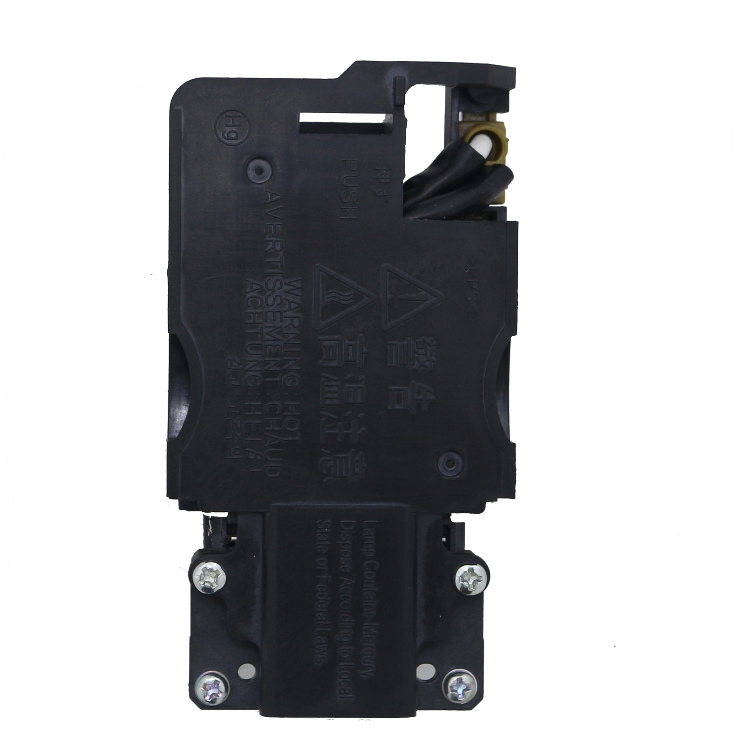 Jaspertronics™ Original Lamp & Housing for the Panasonic PT-LB50NTE Projector - 1 Year Warranty