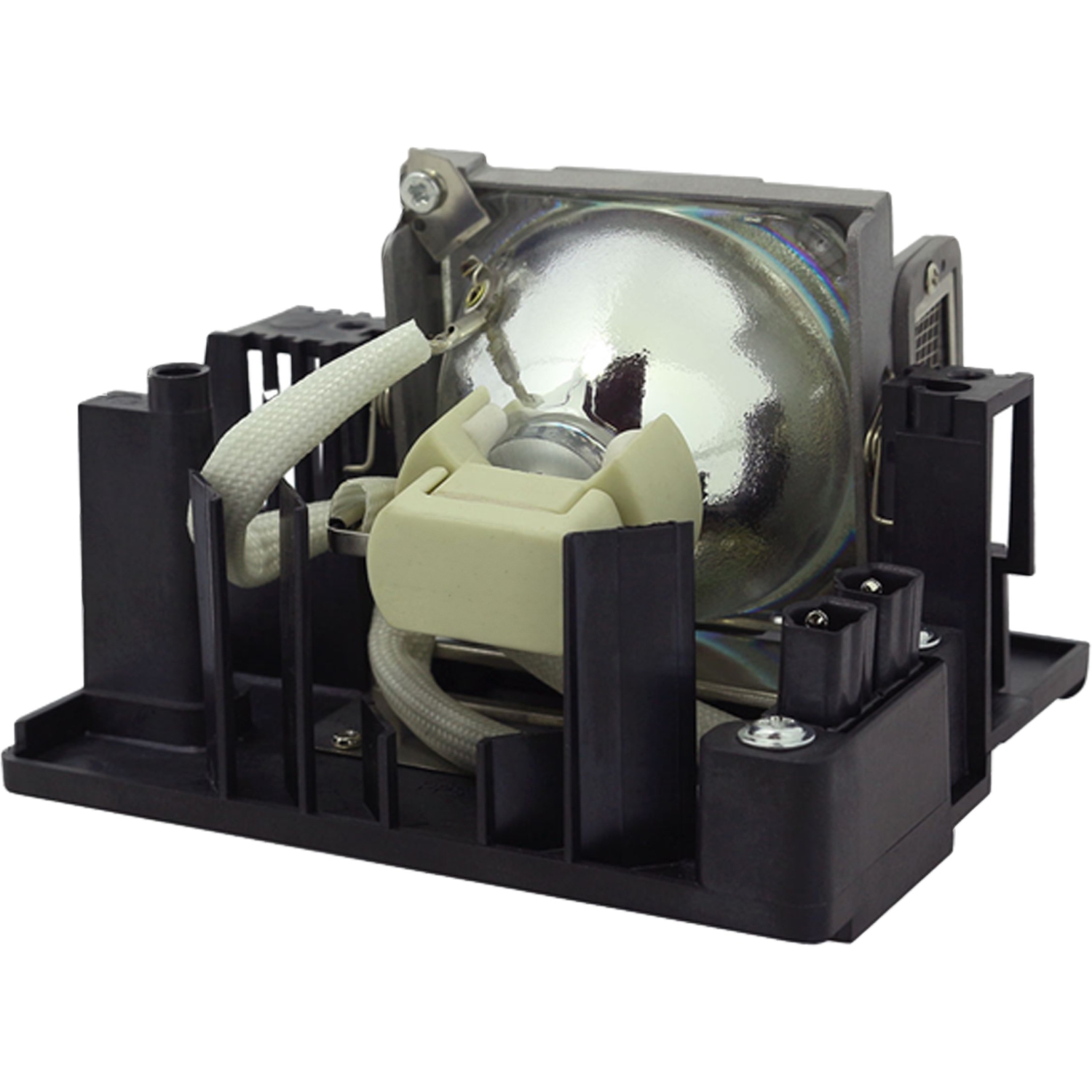 Jaspertronics™ Lamp & Housing for the Vivitek D740MX Projector w Original Lamp Inside - 1 Year Warranty