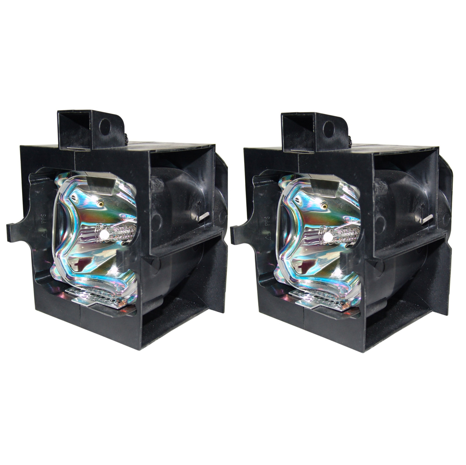 Jaspertronics™ Original Lamp & Housing TwinPack for the Barco iQ G350 Projector - 1 Year Warranty