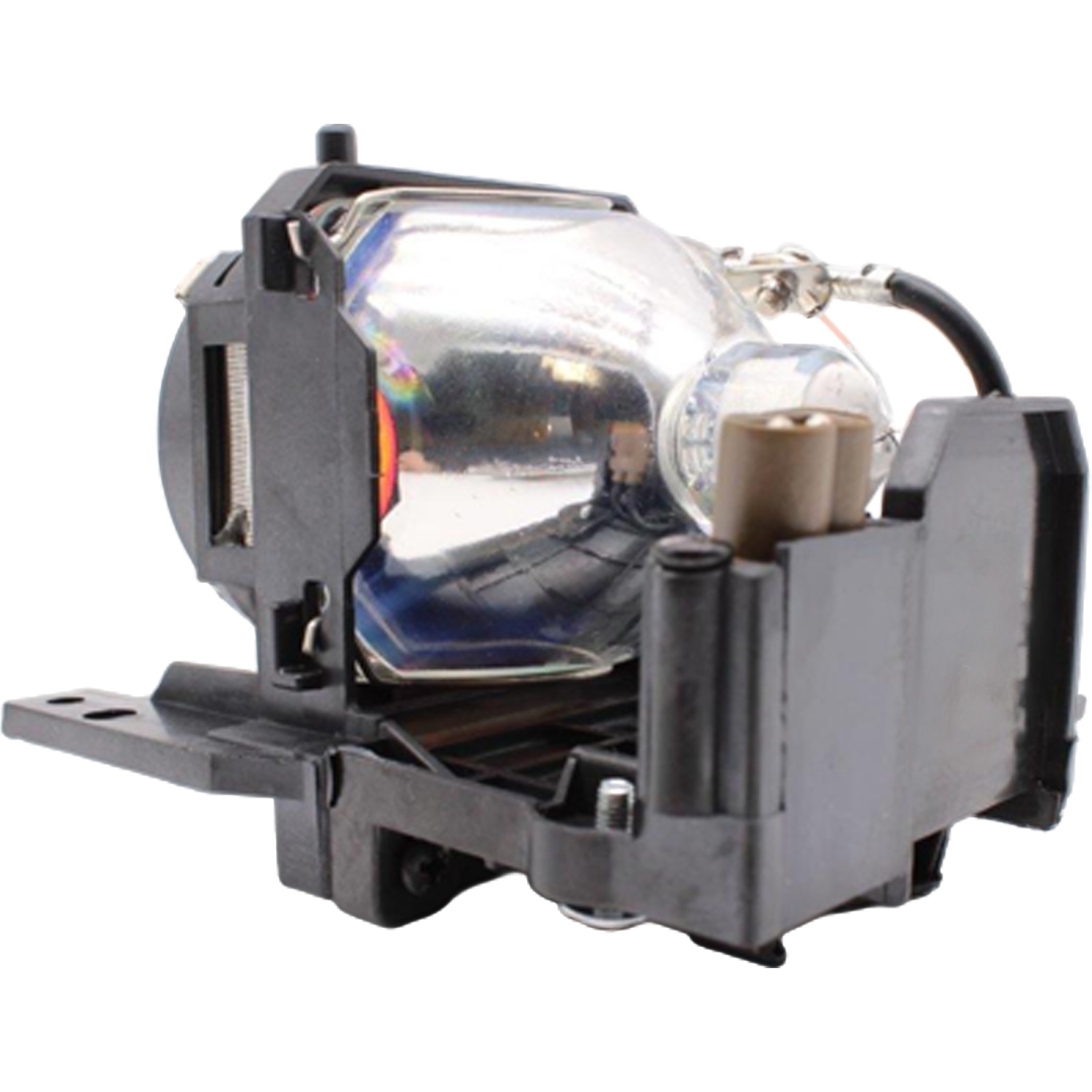 Jaspertronics™ Original Lamp & Housing for the Hitachi CP-X417WF Projector - 1 Year Warranty
