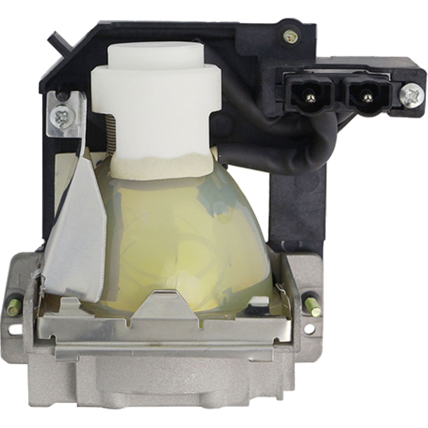 Jaspertronics™ Original Lamp & Housing for the Mitsubishi XD480U Projector - 1 Year Warranty