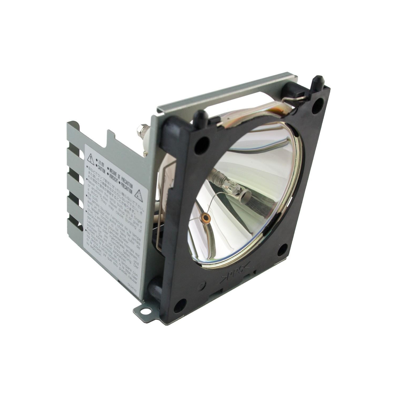 Jaspertronics™ Original Lamp & Housing for the Hitachi CP-L955 Projector - 1 Year Warranty