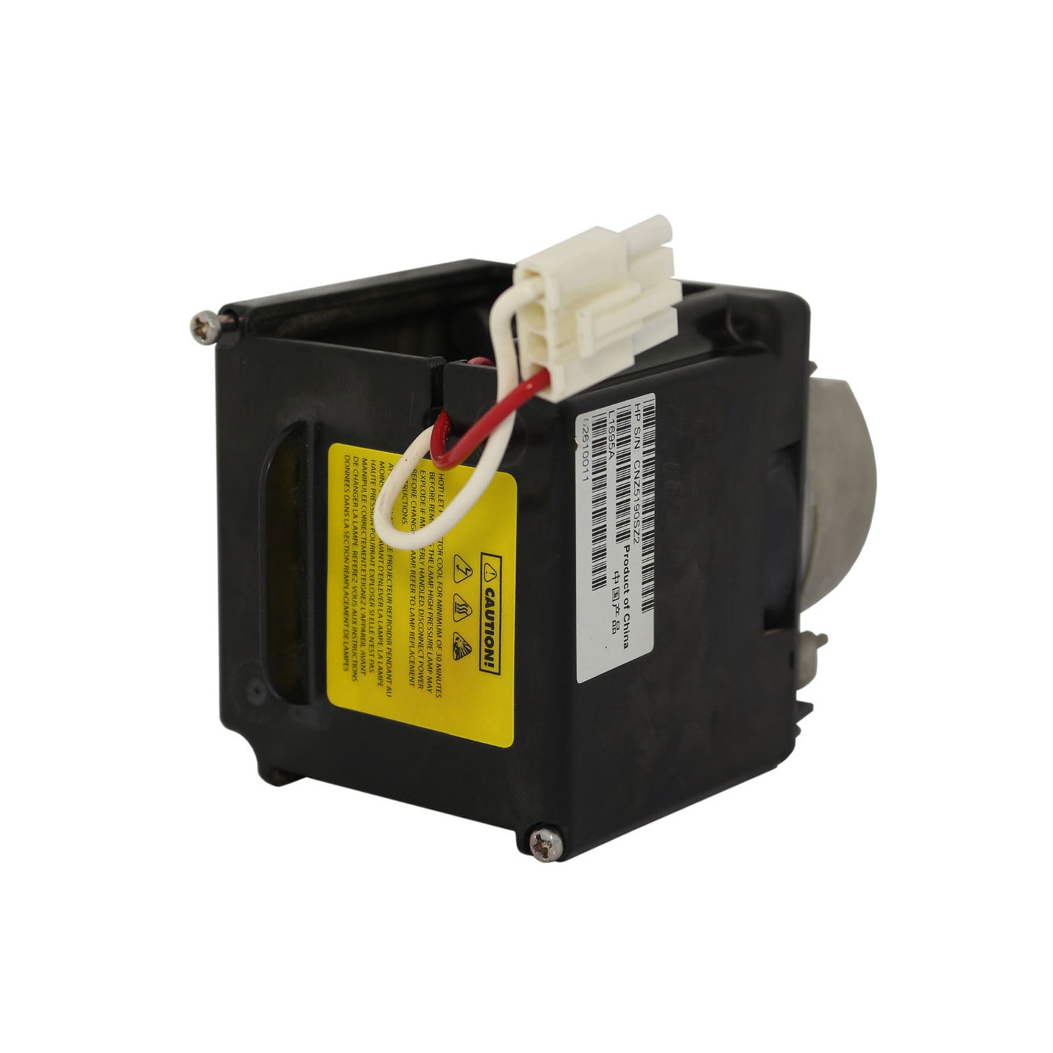 Jaspertronics™ Original Lamp & Housing for the HP VP6310 Projector - 1 Year Warranty