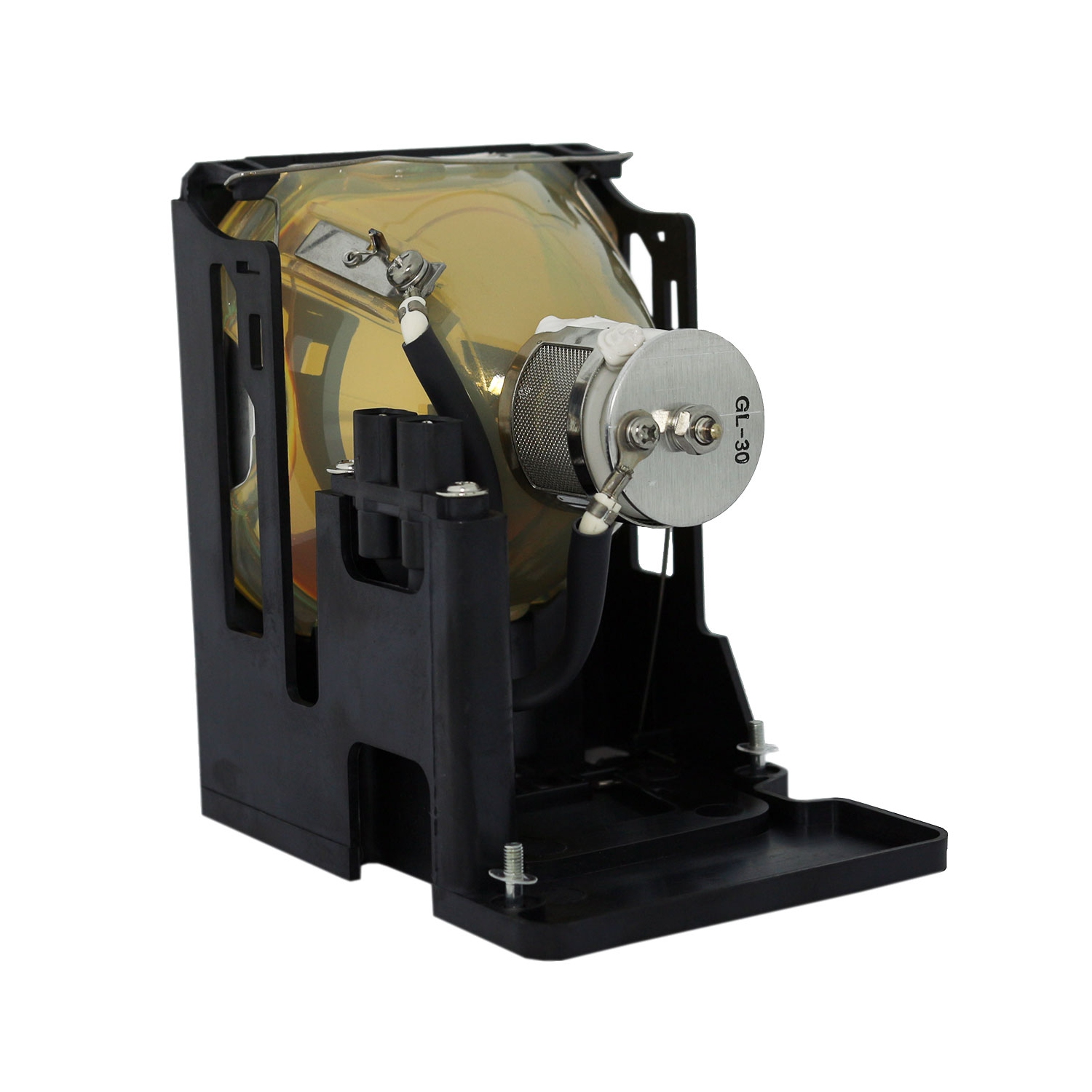 Jaspertronics™ Original Lamp & Housing for the Mitsubishi X500U Projector - 1 Year Warranty