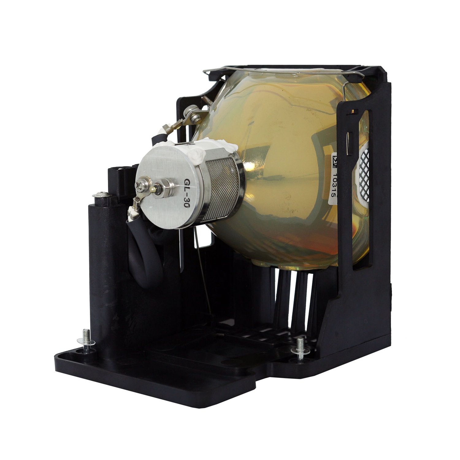 Jaspertronics™ Original Lamp & Housing for the Mitsubishi X500U Projector - 1 Year Warranty