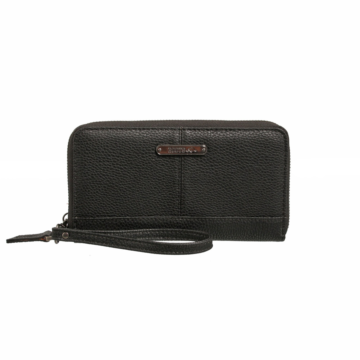 ROOTS Leather RFID Trifold Wallet